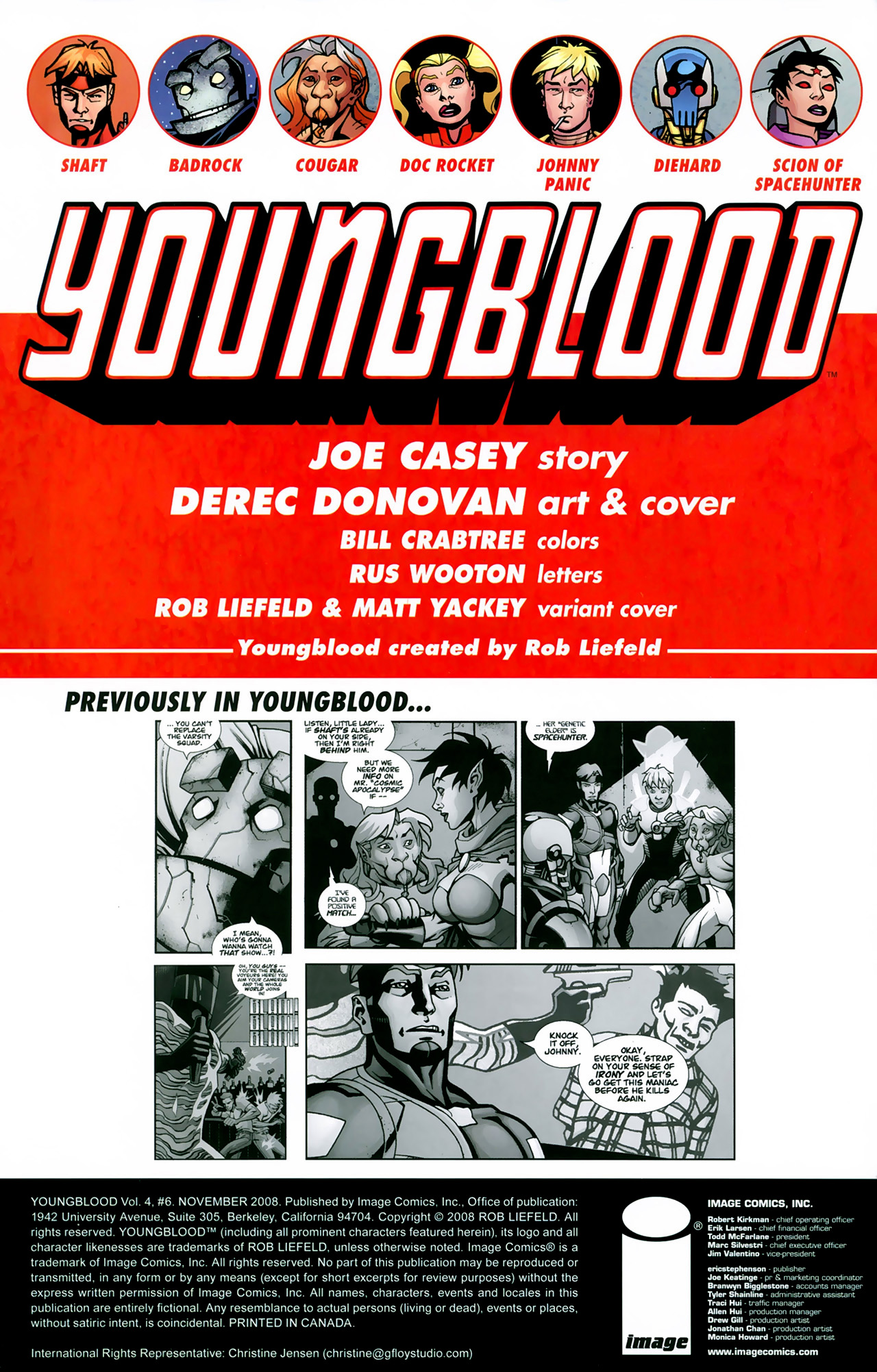 Read online Youngblood (2008) comic -  Issue #6 - 2