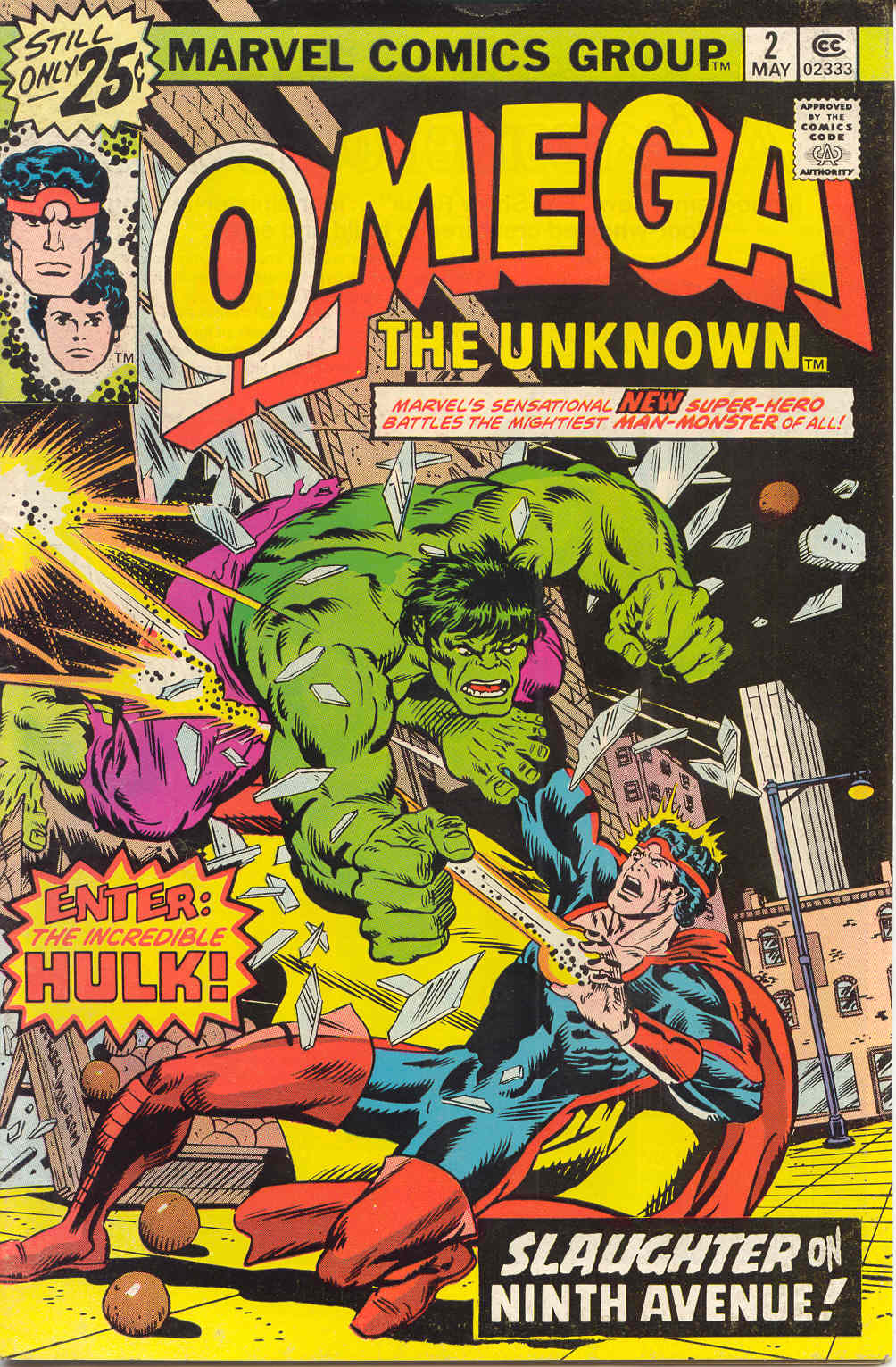 Read online Omega the Unknown comic -  Issue #2 - 1