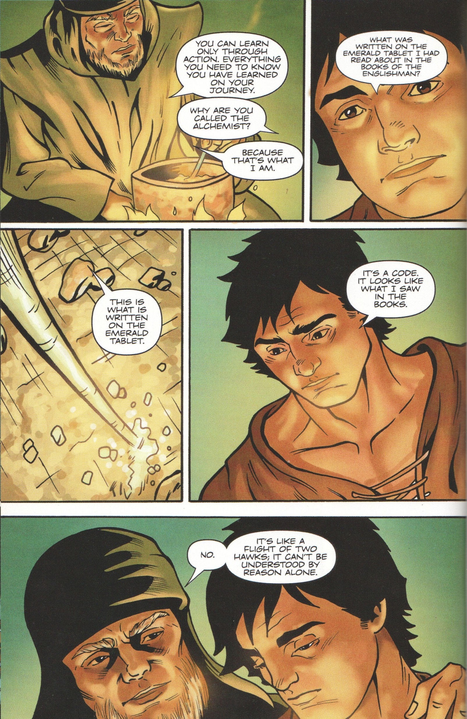 Read online The Alchemist: A Graphic Novel comic -  Issue # TPB (Part 2) - 54