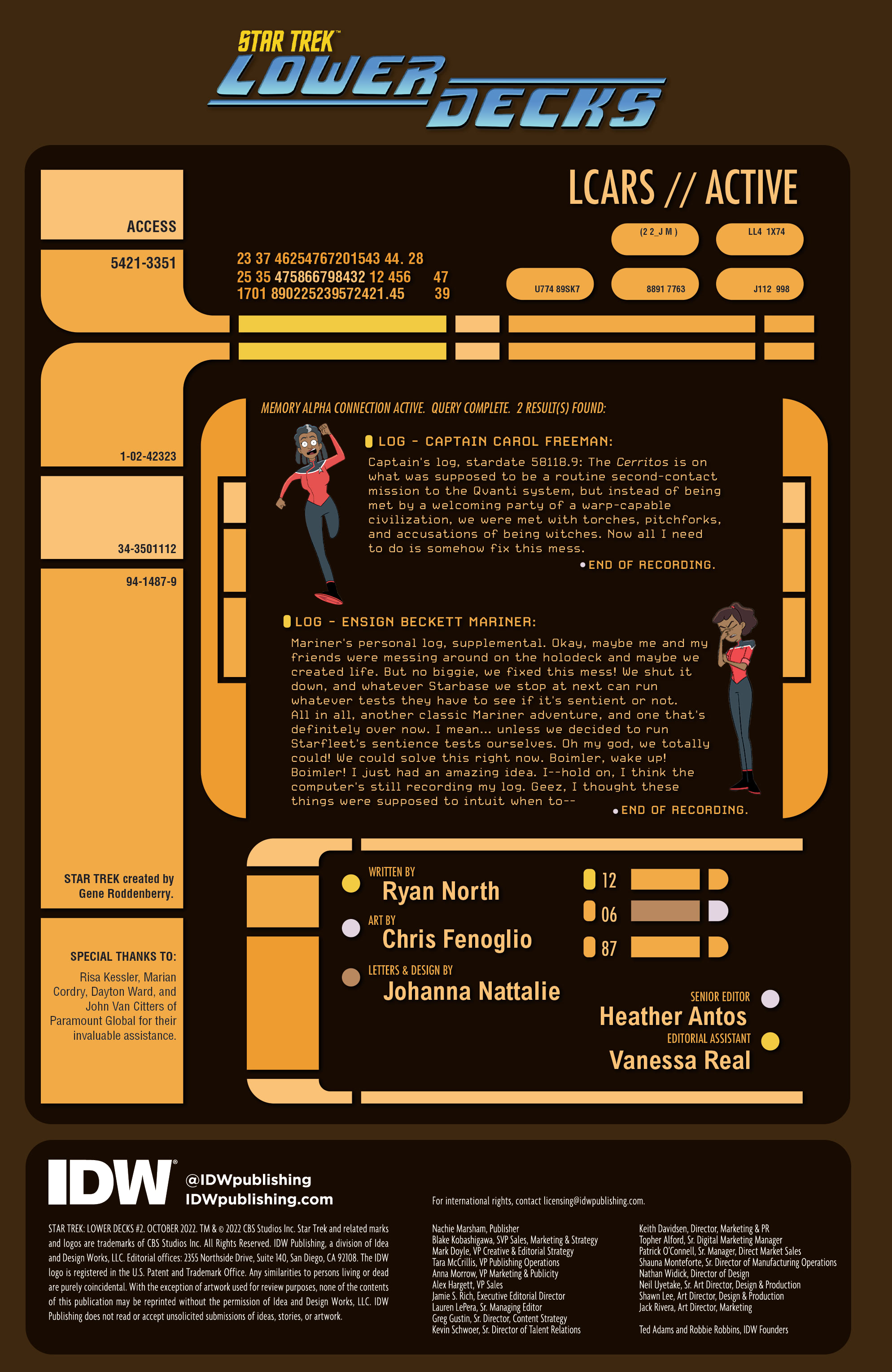 Read online Star Trek: Lower Decks comic -  Issue #2 - 2