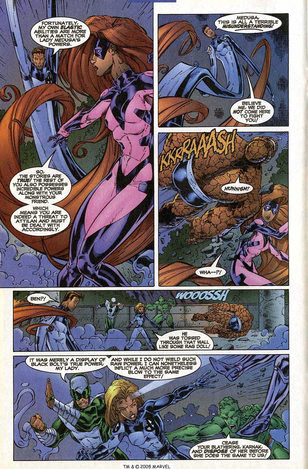 Read online Fantastic Four (1996) comic -  Issue #9 - 18