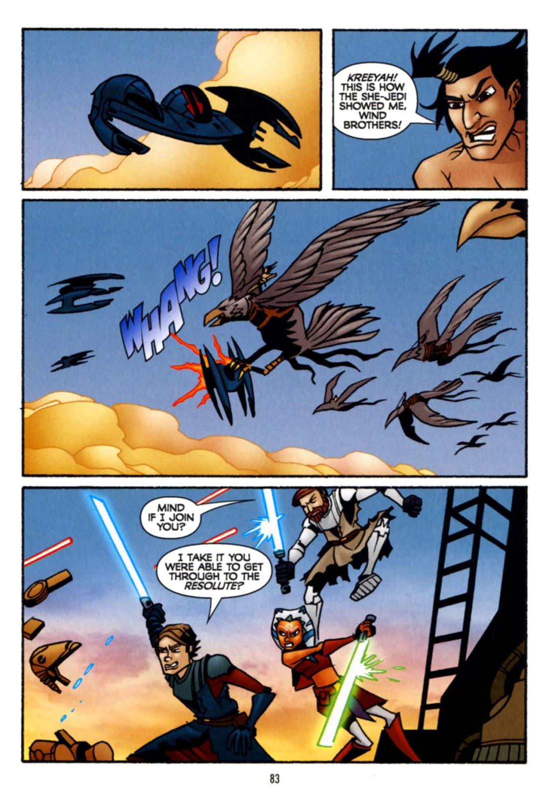 Star Wars: The Clone Wars - The Wind Raiders of Taloraan issue Full - Page 82