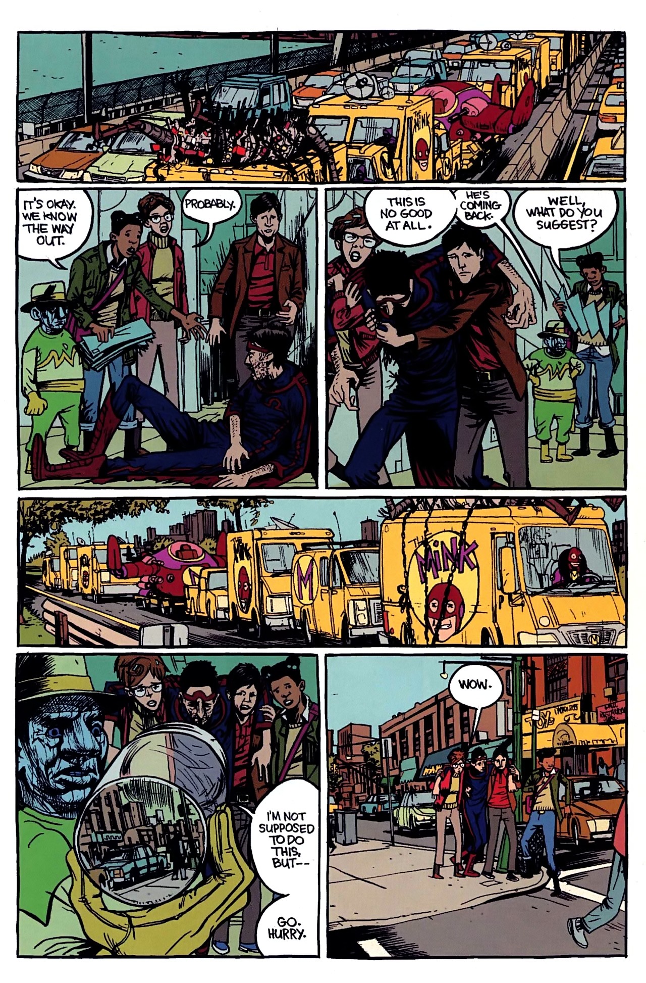 Read online Omega: The Unknown (2007) comic -  Issue #8 - 17