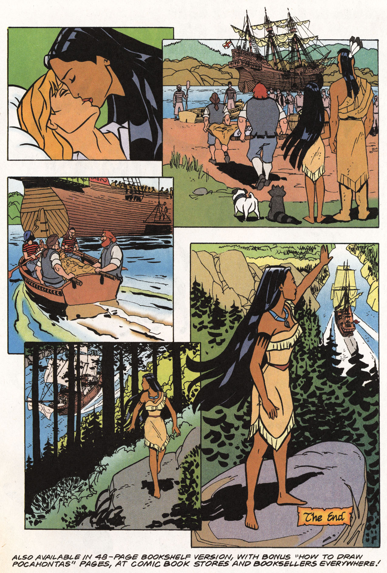 Read online Disney's Pocahontas comic -  Issue #2 - 31