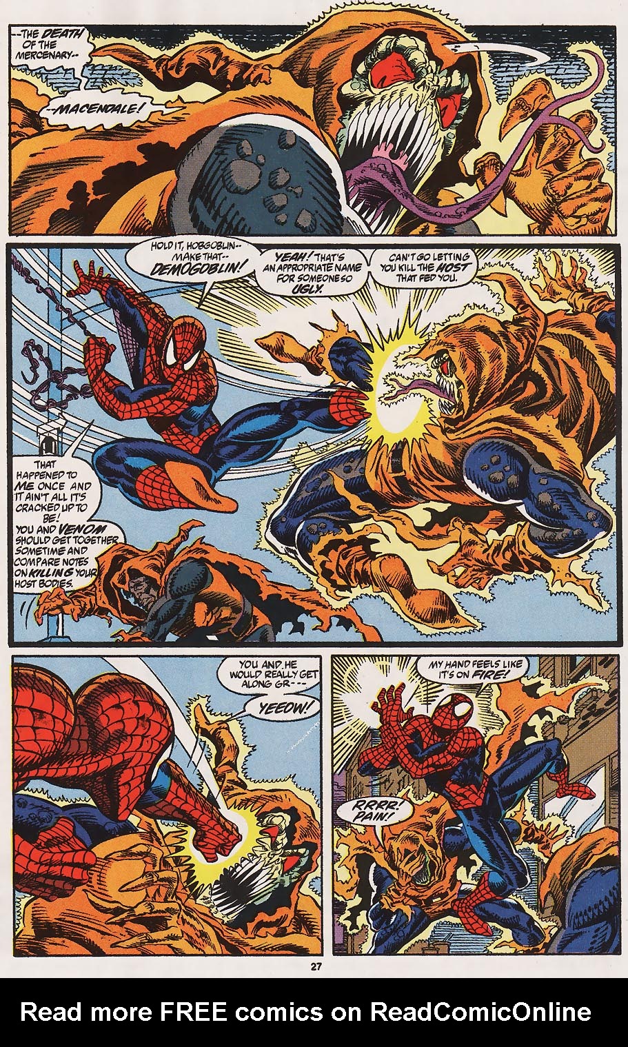 Read online Web of Spider-Man (1985) comic -  Issue #86 - 22