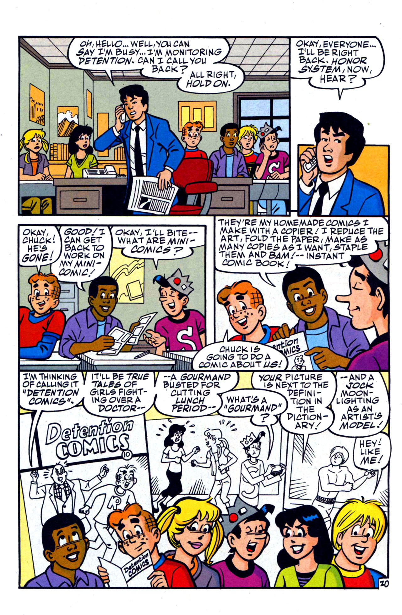 Read online Archie (1960) comic -  Issue #590 - 28