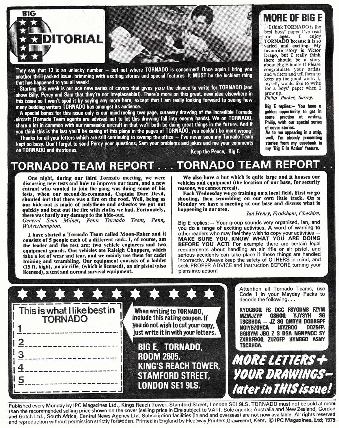 Read online Tornado comic -  Issue #13 - 2