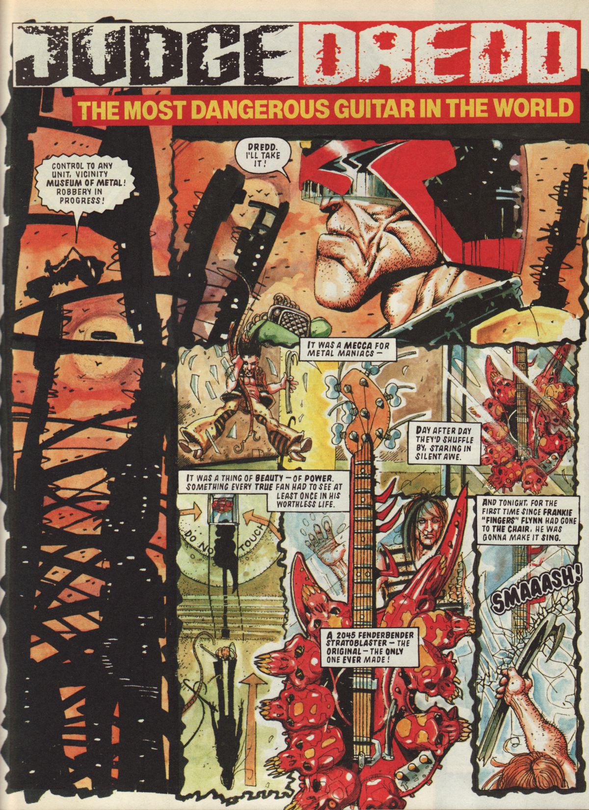 Read online Judge Dredd: The Megazine (vol. 2) comic -  Issue #22 - 28