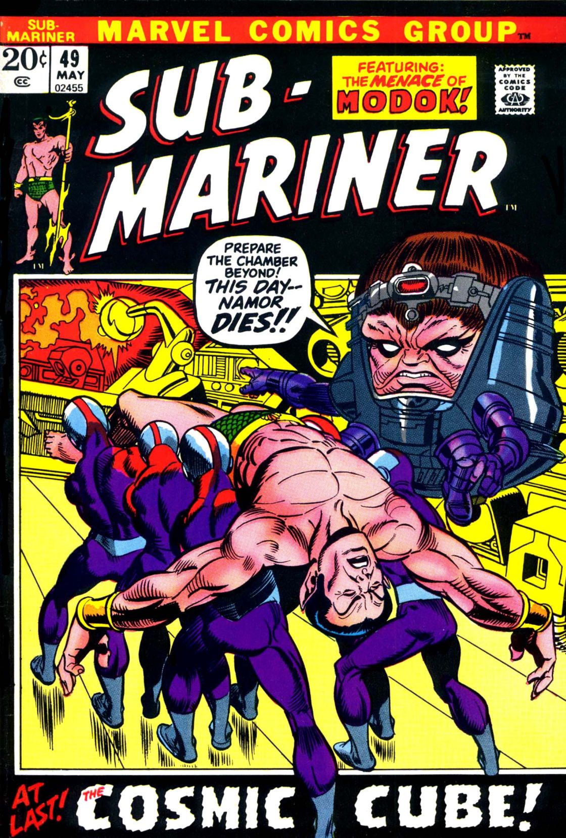 Read online The Sub-Mariner comic -  Issue #49 - 1