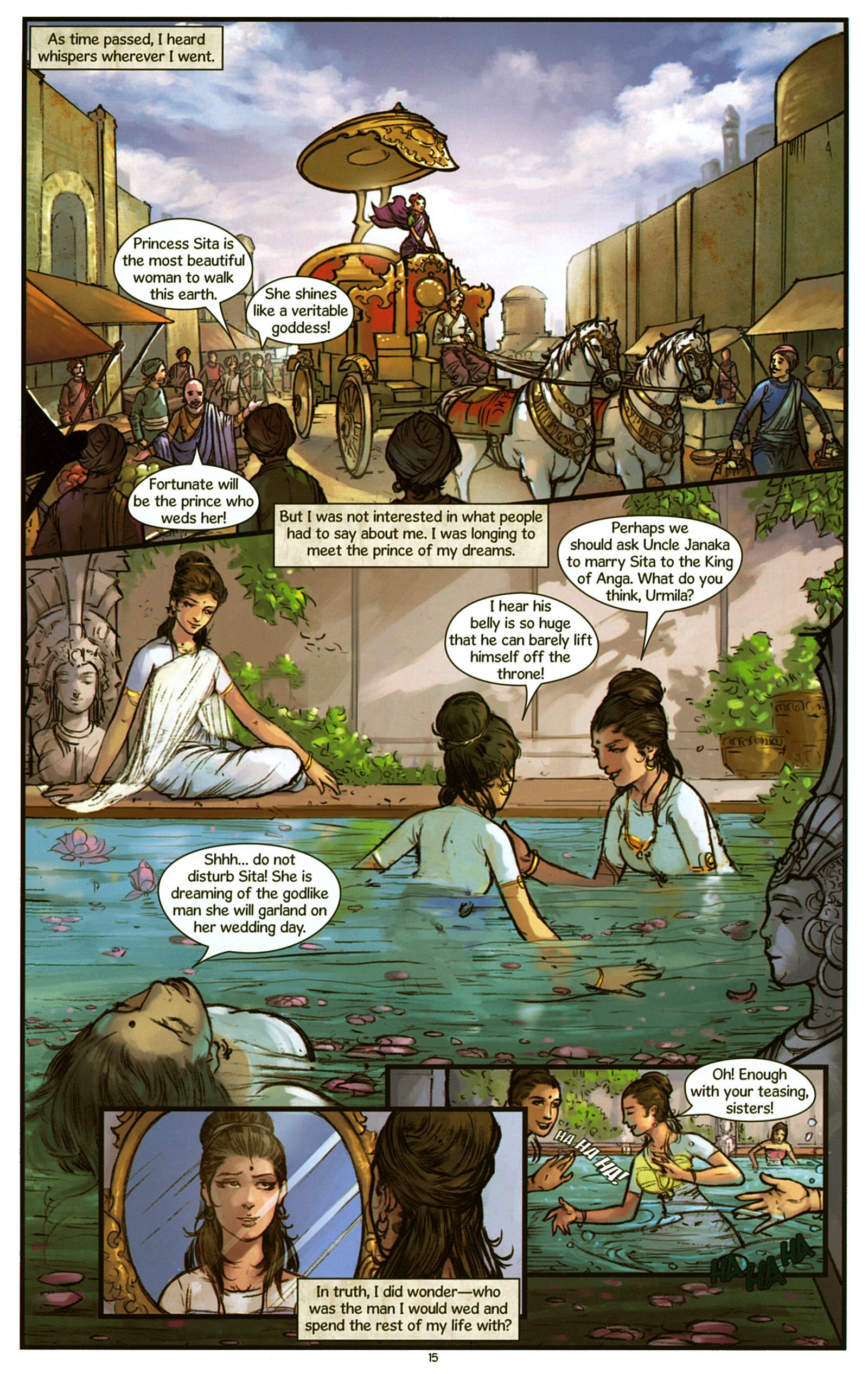 Read online Sita Daughter of the Earth comic -  Issue # TPB - 19