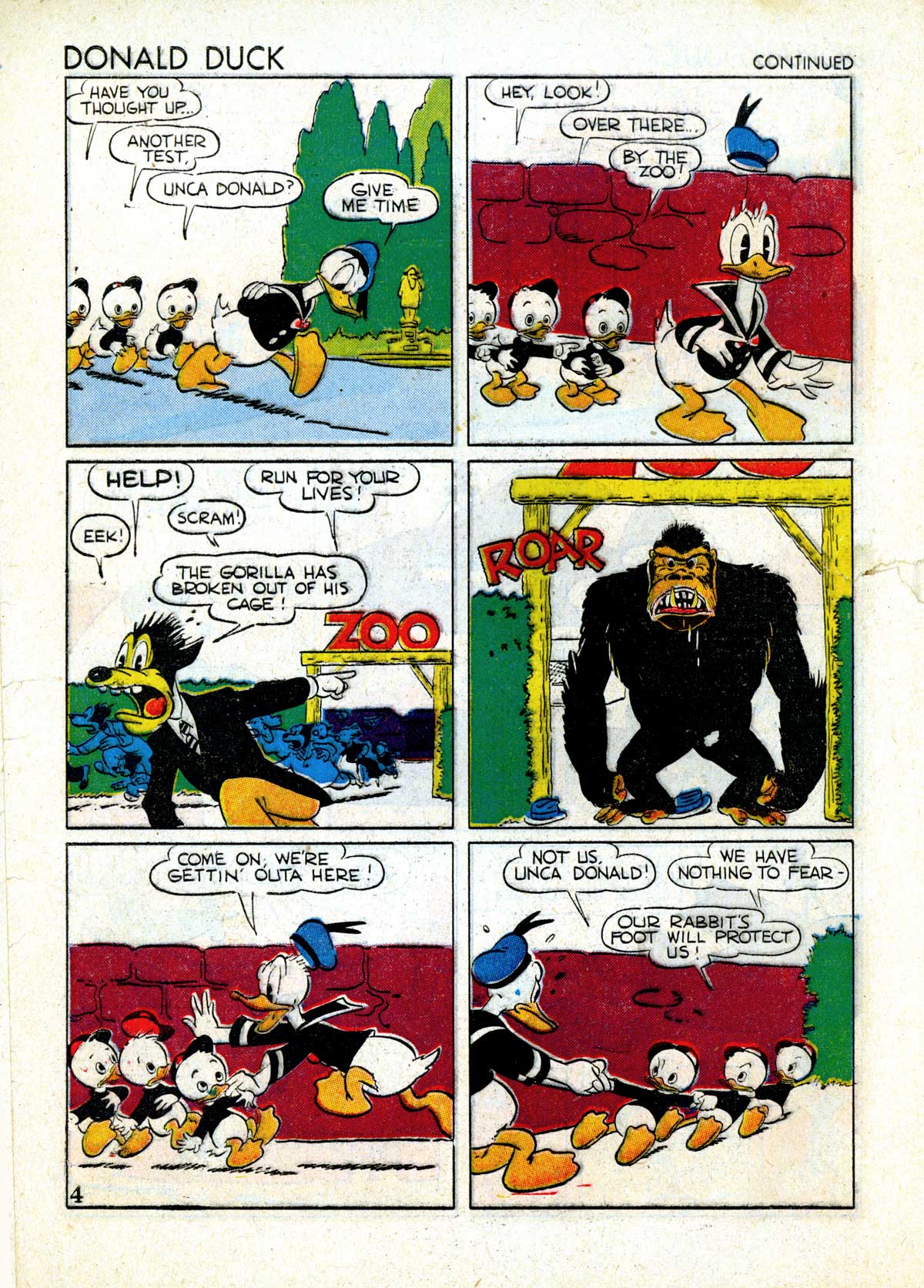 Read online Walt Disney's Comics and Stories comic -  Issue #32 - 6