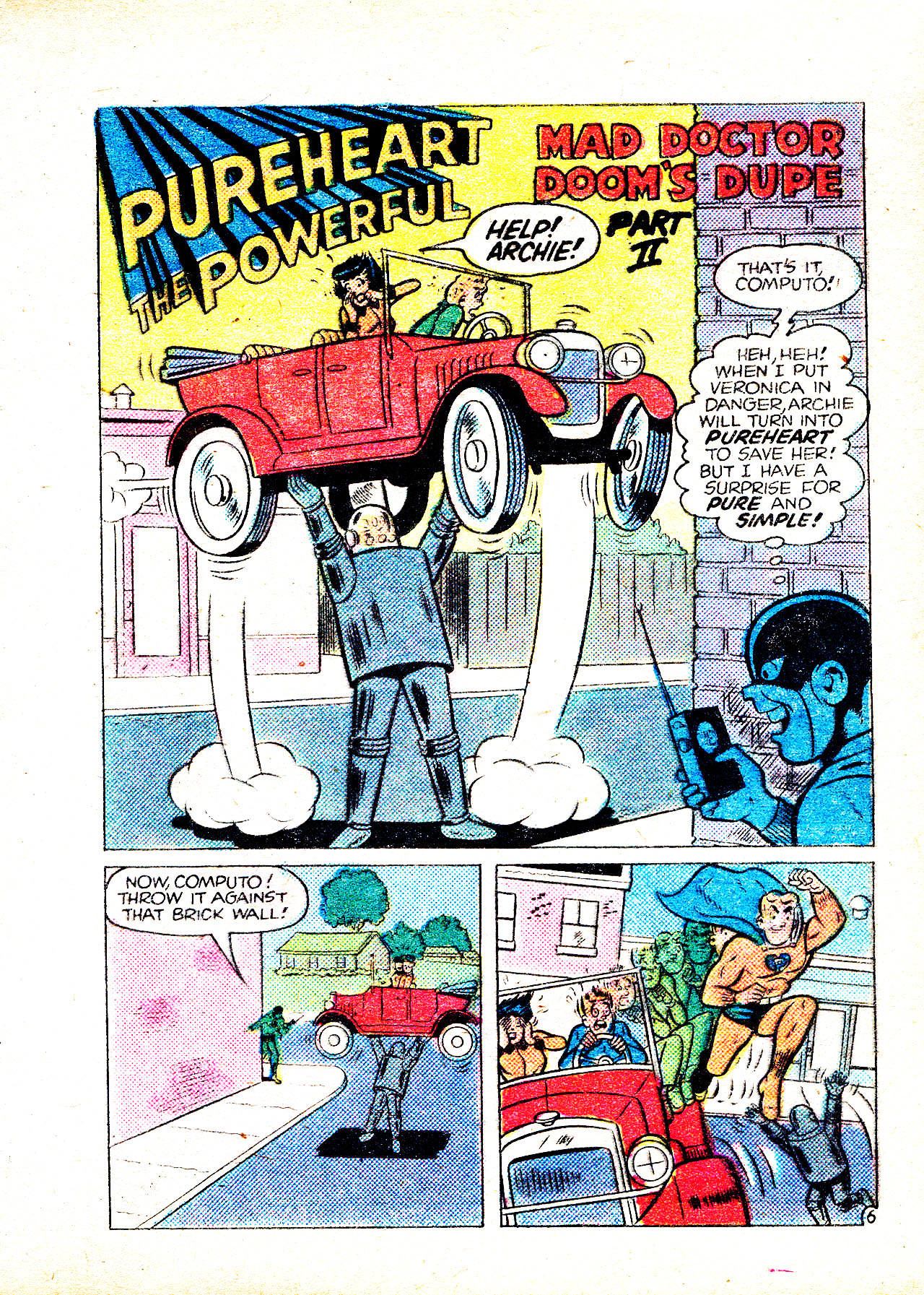 Read online Captain Hero Comics Digest Magazine comic -  Issue # TPB - 106