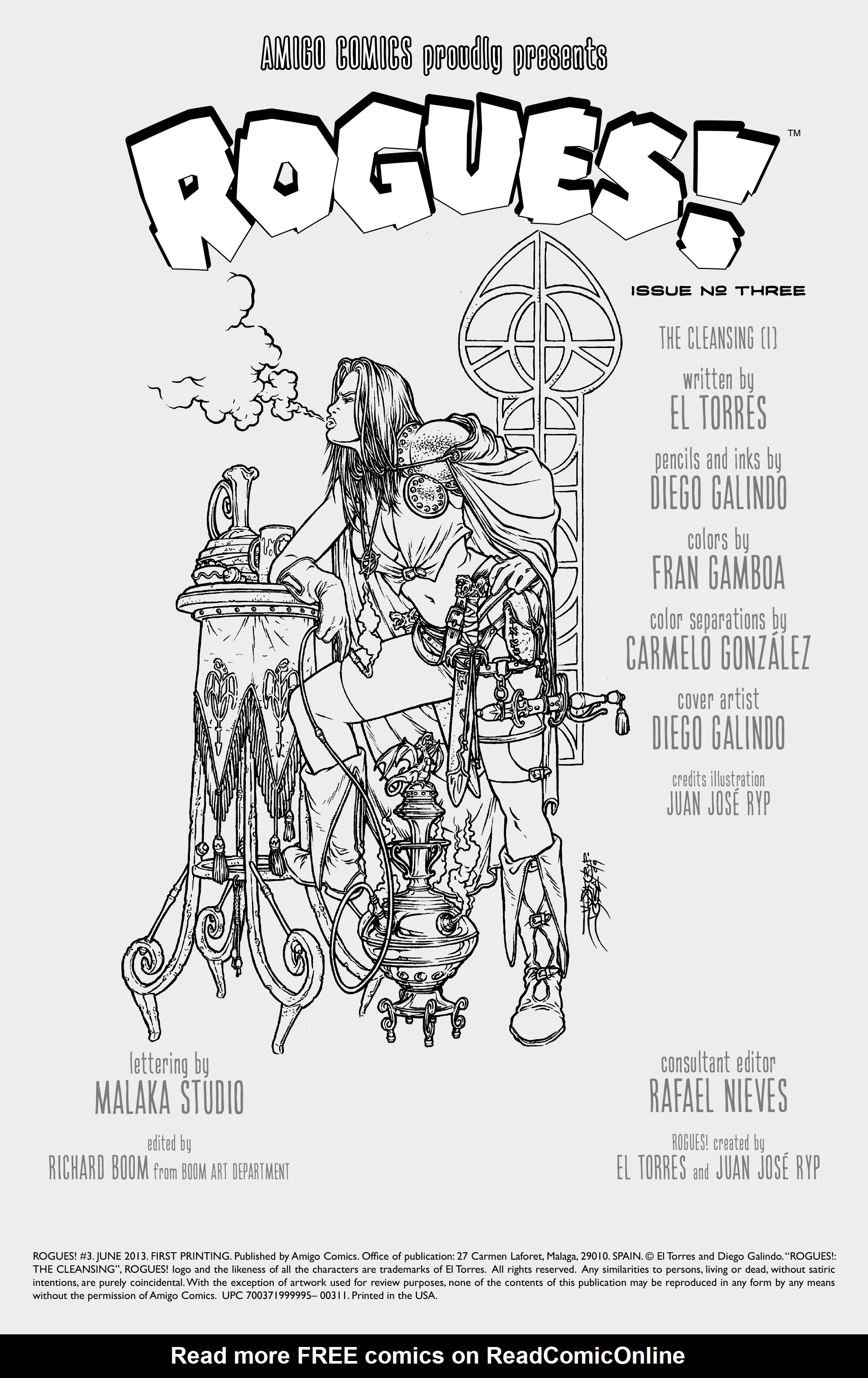 Read online Rogues! (2013) comic -  Issue #3 - 3