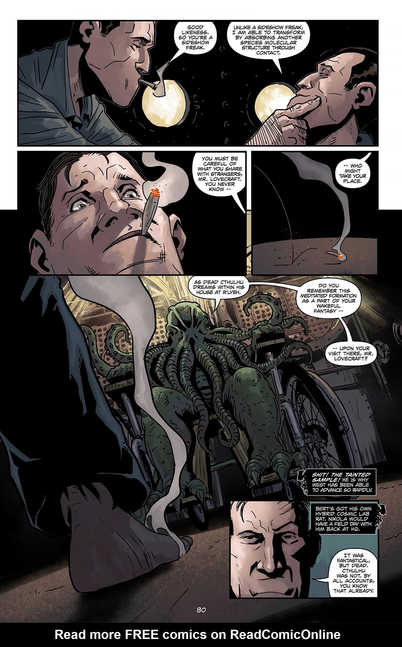 Read online Lovecraft P.I. - The Curious Case of ReAnimator comic -  Issue # TPB - 81