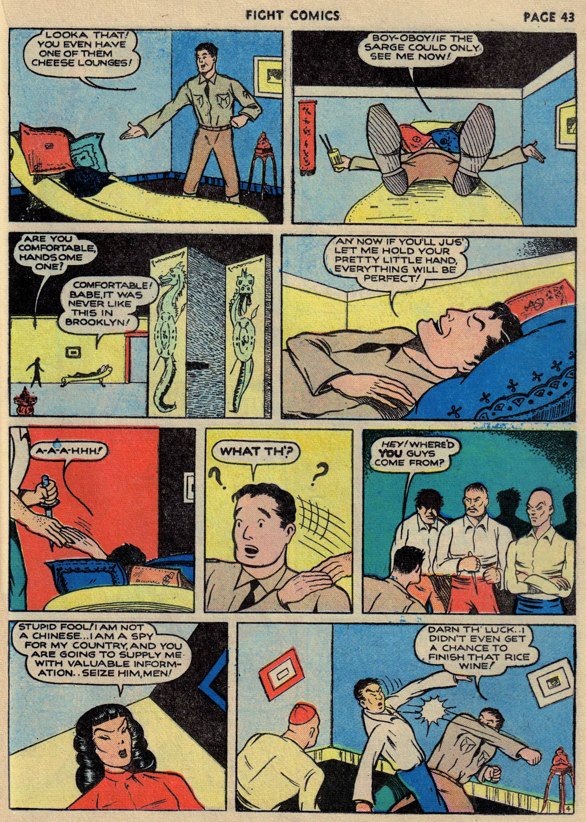 Read online Fight Comics comic -  Issue #12 - 45