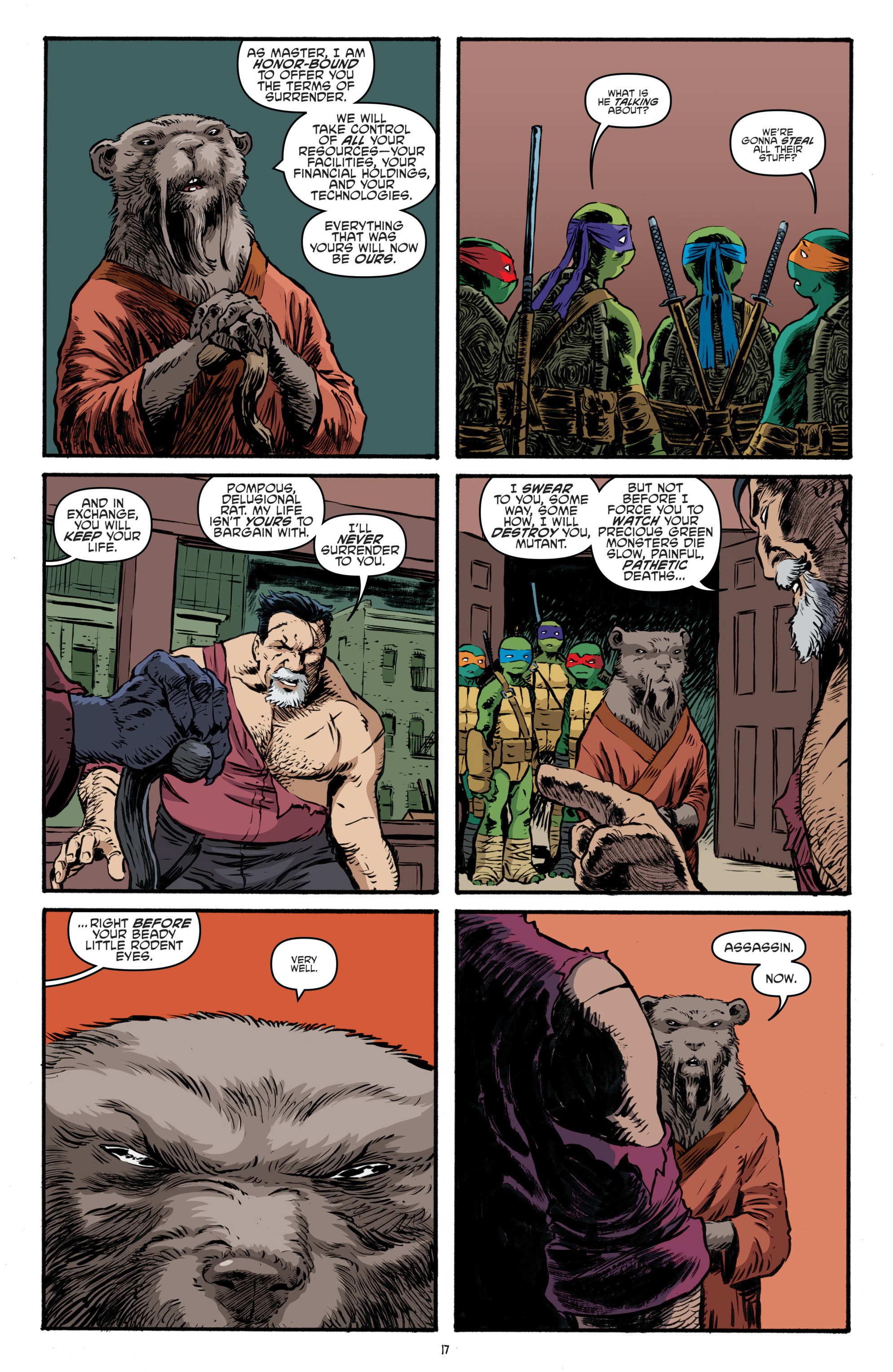 Read online Teenage Mutant Ninja Turtles (2011) comic -  Issue #64 - 19
