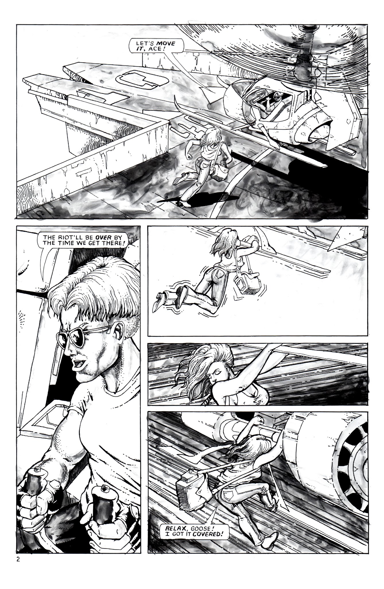 Read online Intrazone comic -  Issue #1 - 4