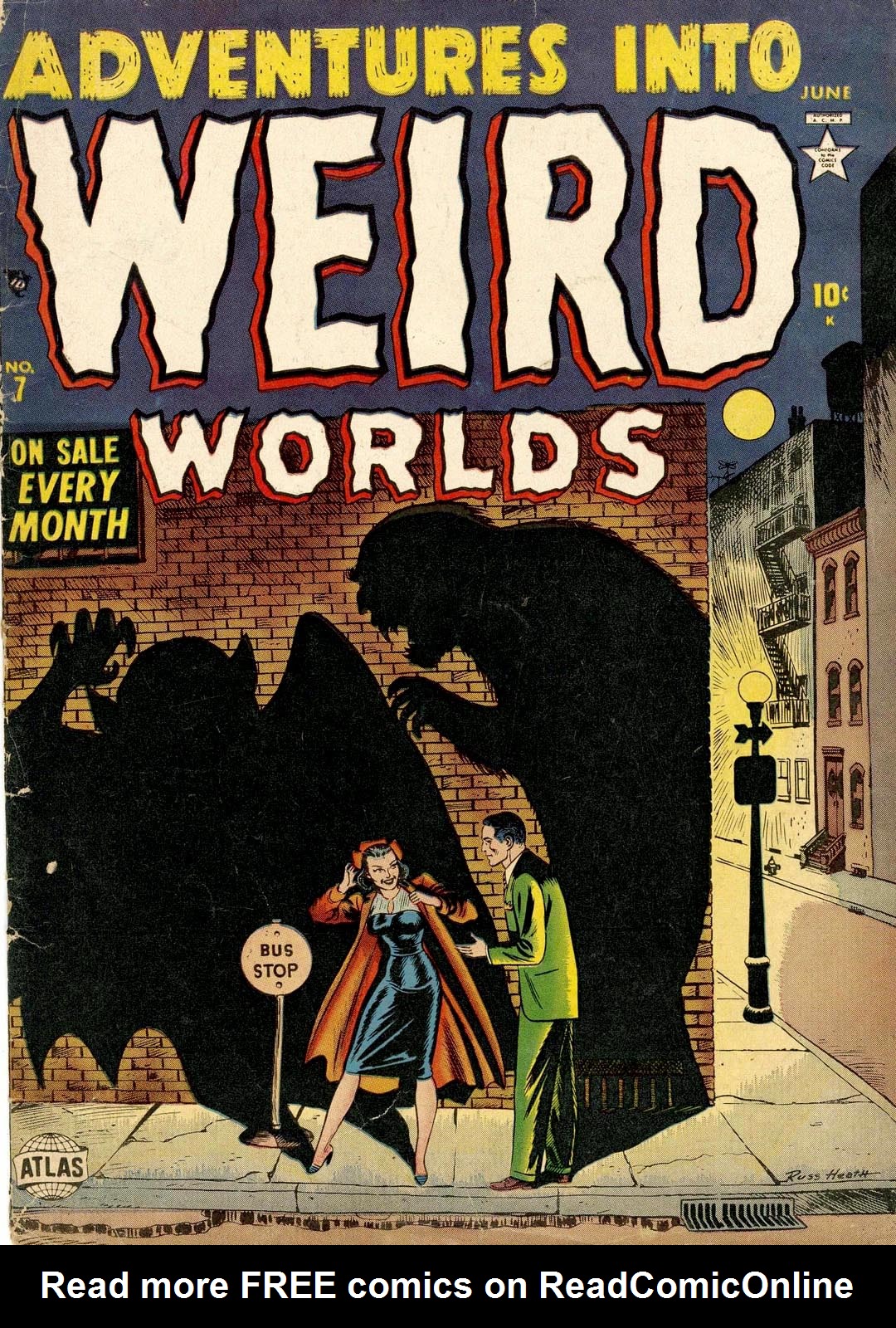 Read online Adventures into Weird Worlds comic -  Issue #7 - 1