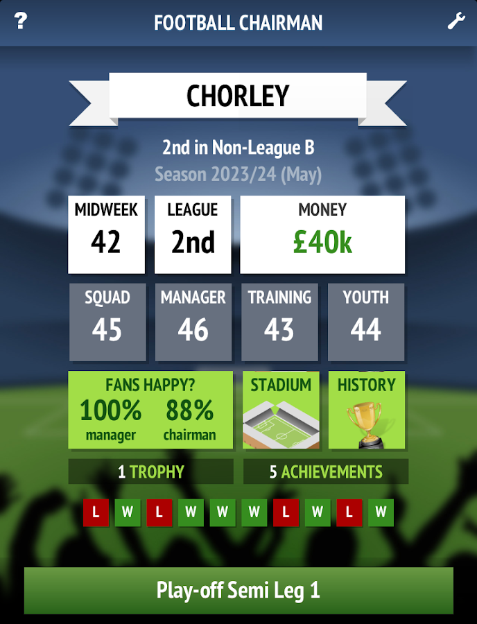 Football Chairman v1.0.6 APK apkmania