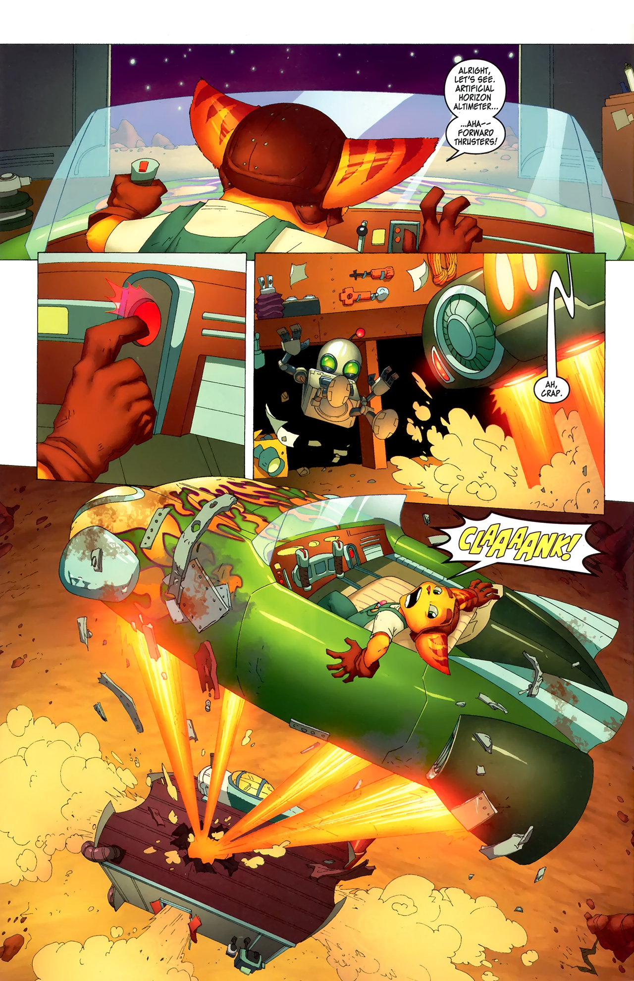 Read online Ratchet & Clank comic -  Issue #1 - 3