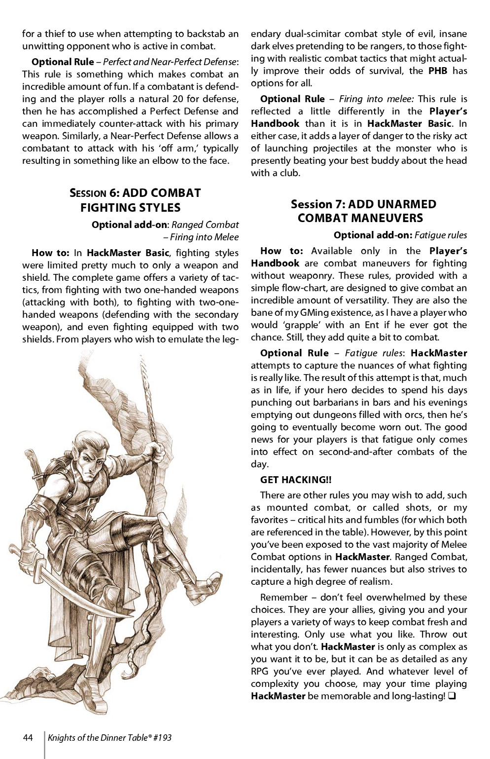 Read online Knights of the Dinner Table comic -  Issue #193 - 46