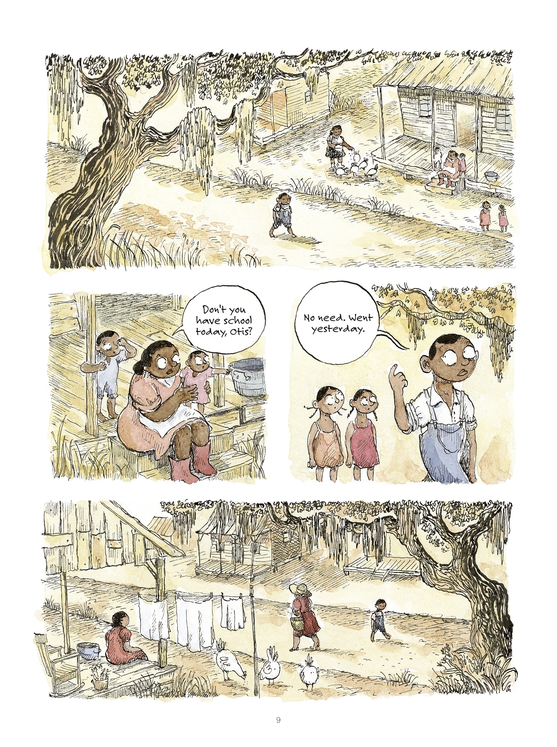 Read online Swamp: A Summer in the Bayou comic -  Issue # TPB (Part 1) - 11