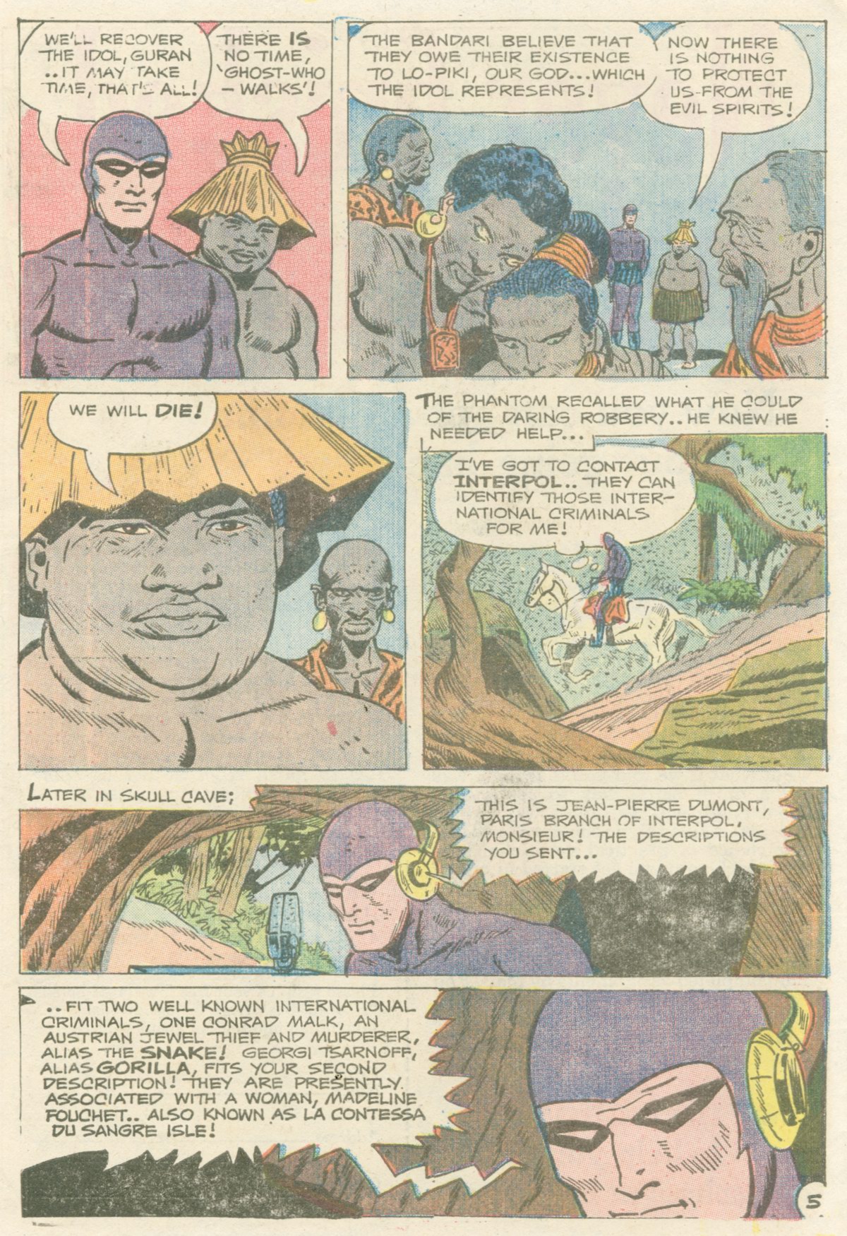 Read online The Phantom (1969) comic -  Issue #57 - 6