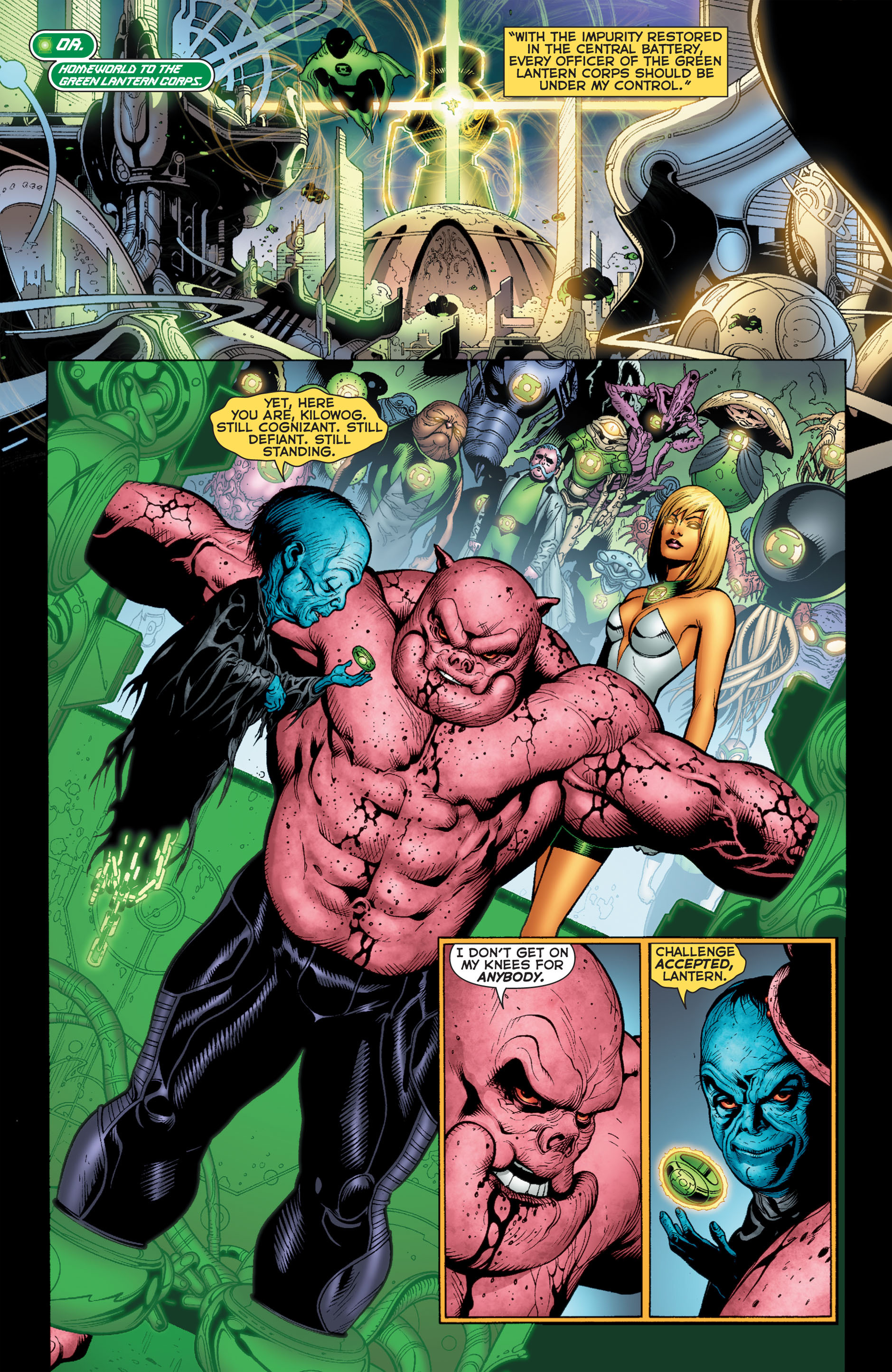 Read online Green Lantern: War of the Green Lanterns (2011) comic -  Issue # TPB - 91