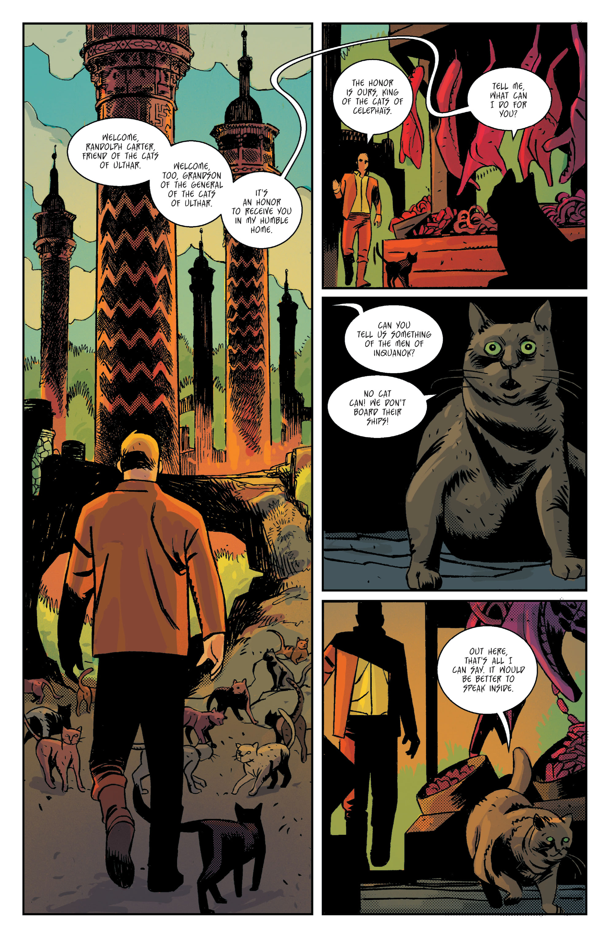 Read online Lovecraft Unknown Kadath comic -  Issue #5 - 11