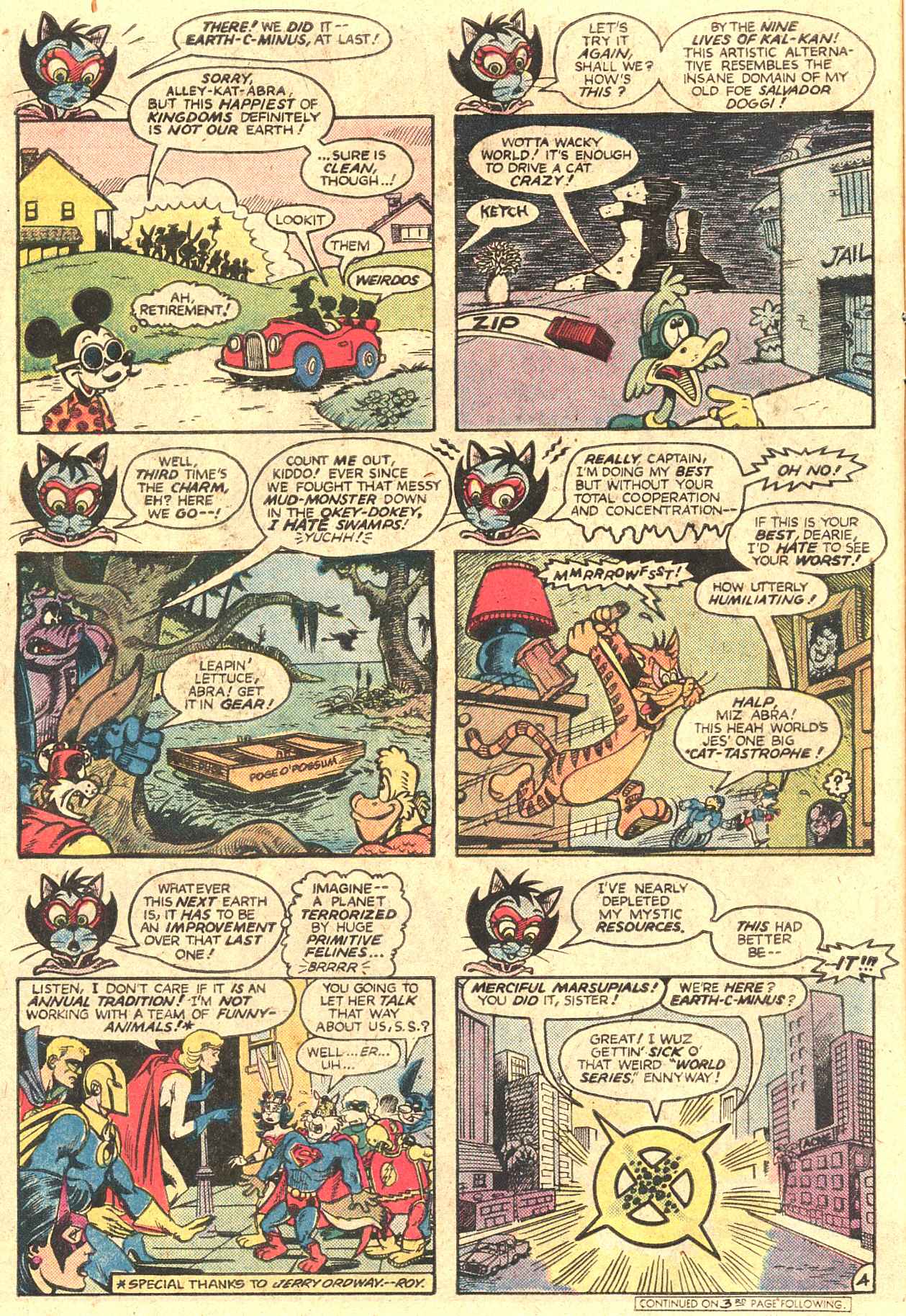 Read online Captain Carrot and His Amazing Zoo Crew! comic -  Issue #15 - 6