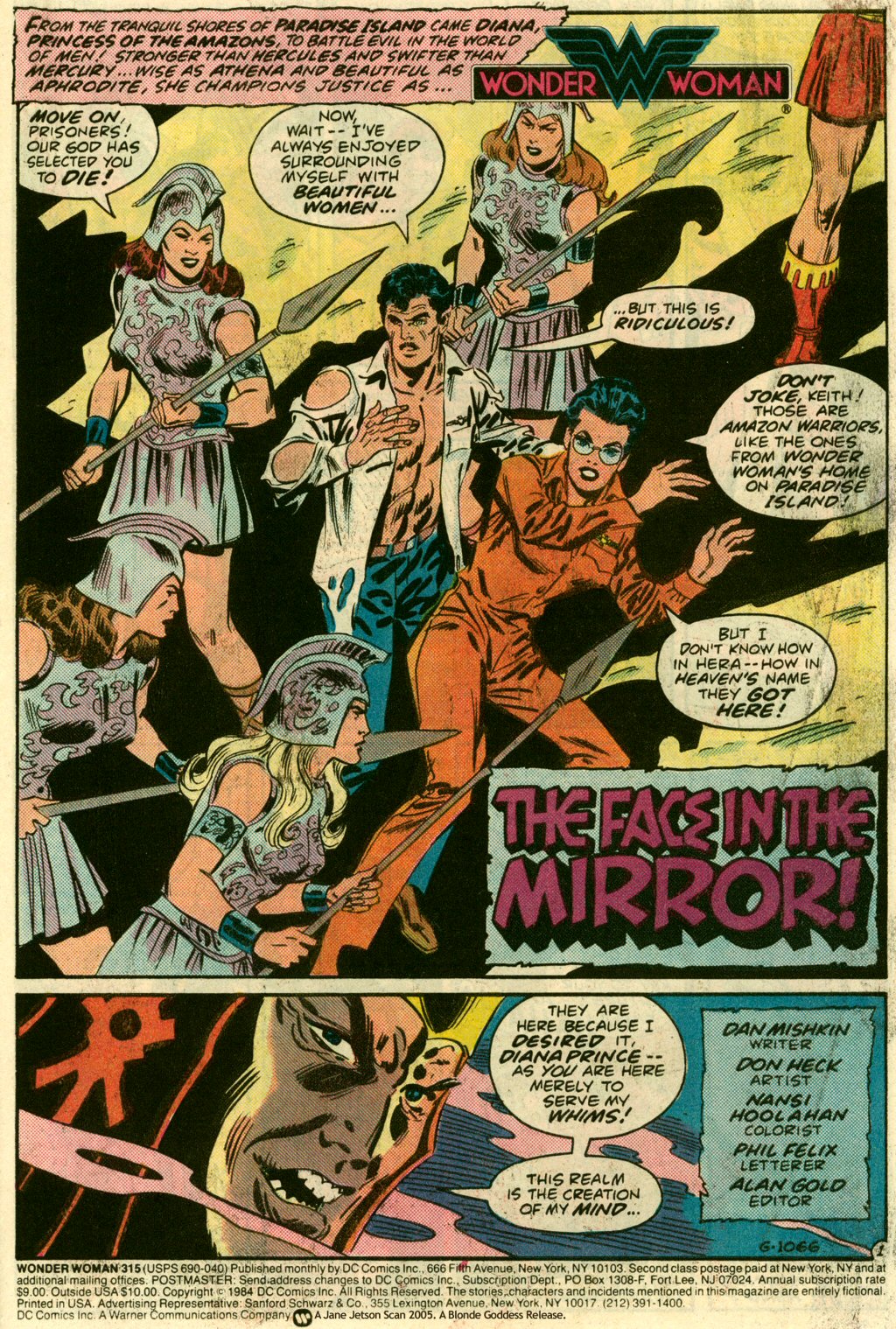 Read online Wonder Woman (1942) comic -  Issue #315 - 3
