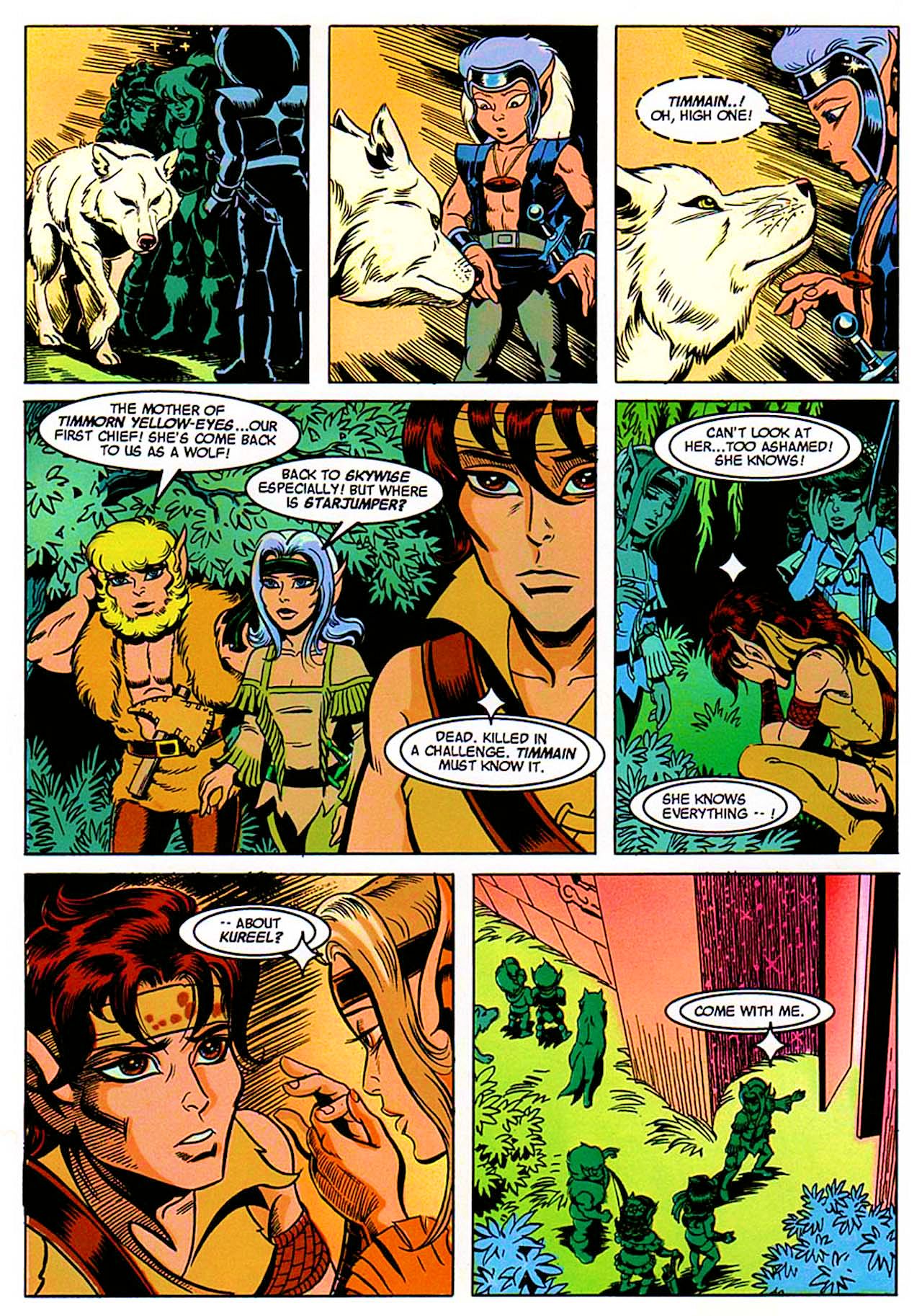 Read online ElfQuest: Kings of the Broken Wheel comic -  Issue #3 - 23