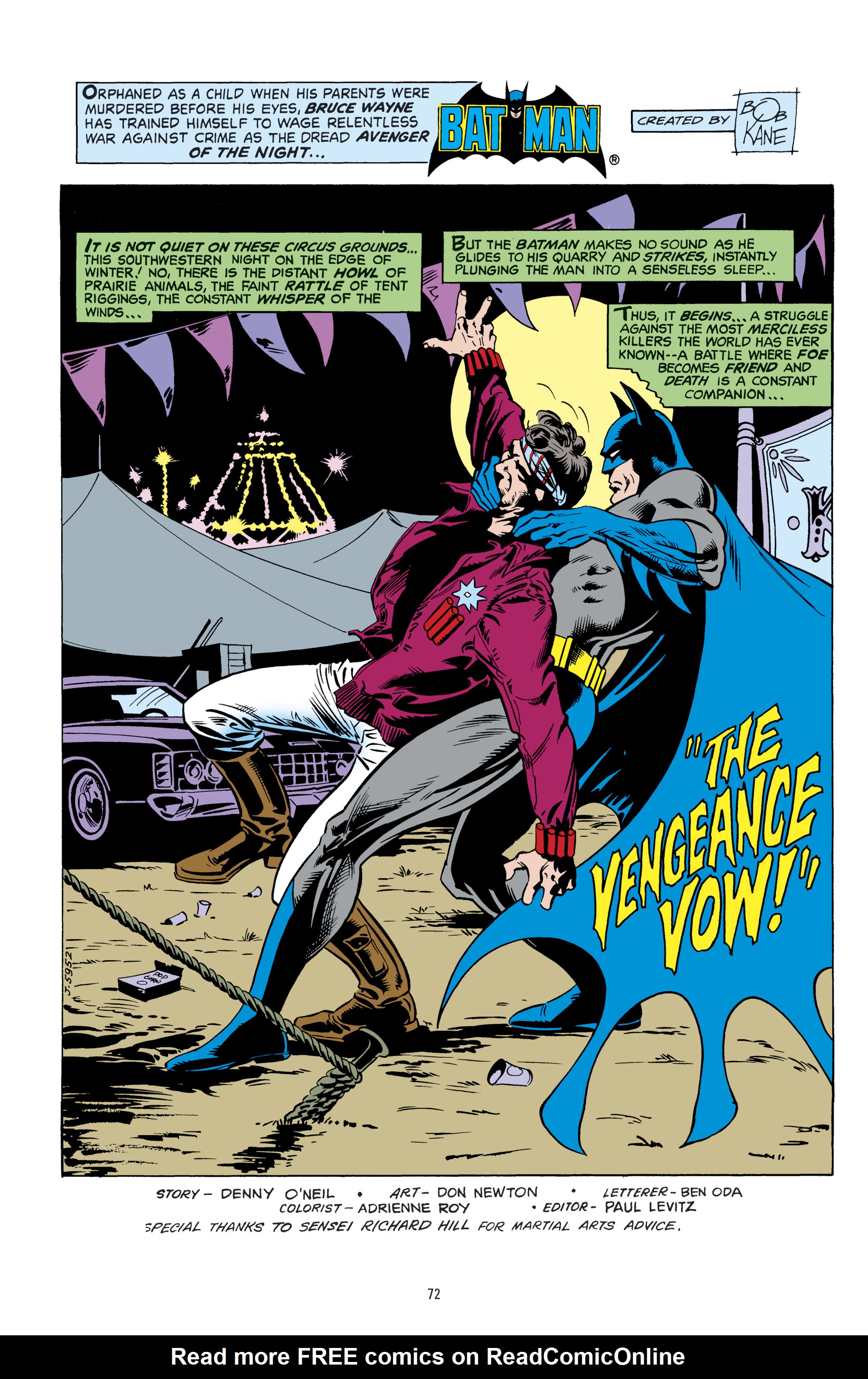 Read online Tales of the Batman: Don Newton comic -  Issue # TPB (Part 1) - 73