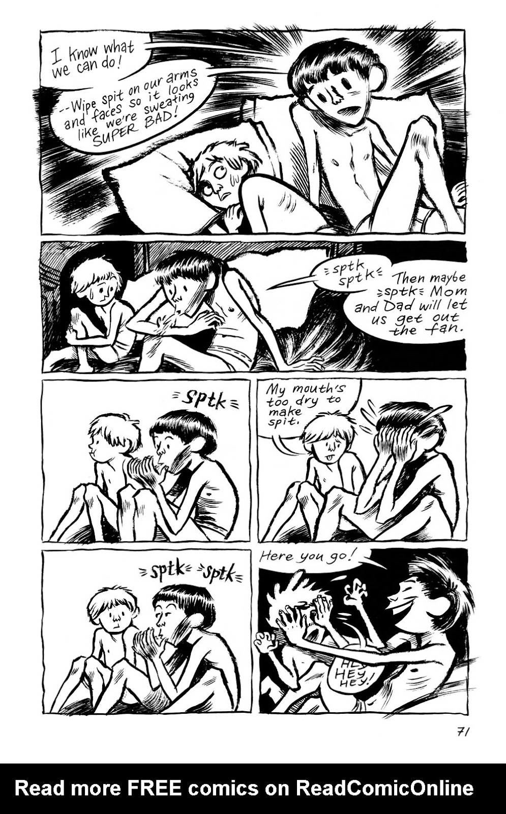 Blankets issue 1 - Page 69