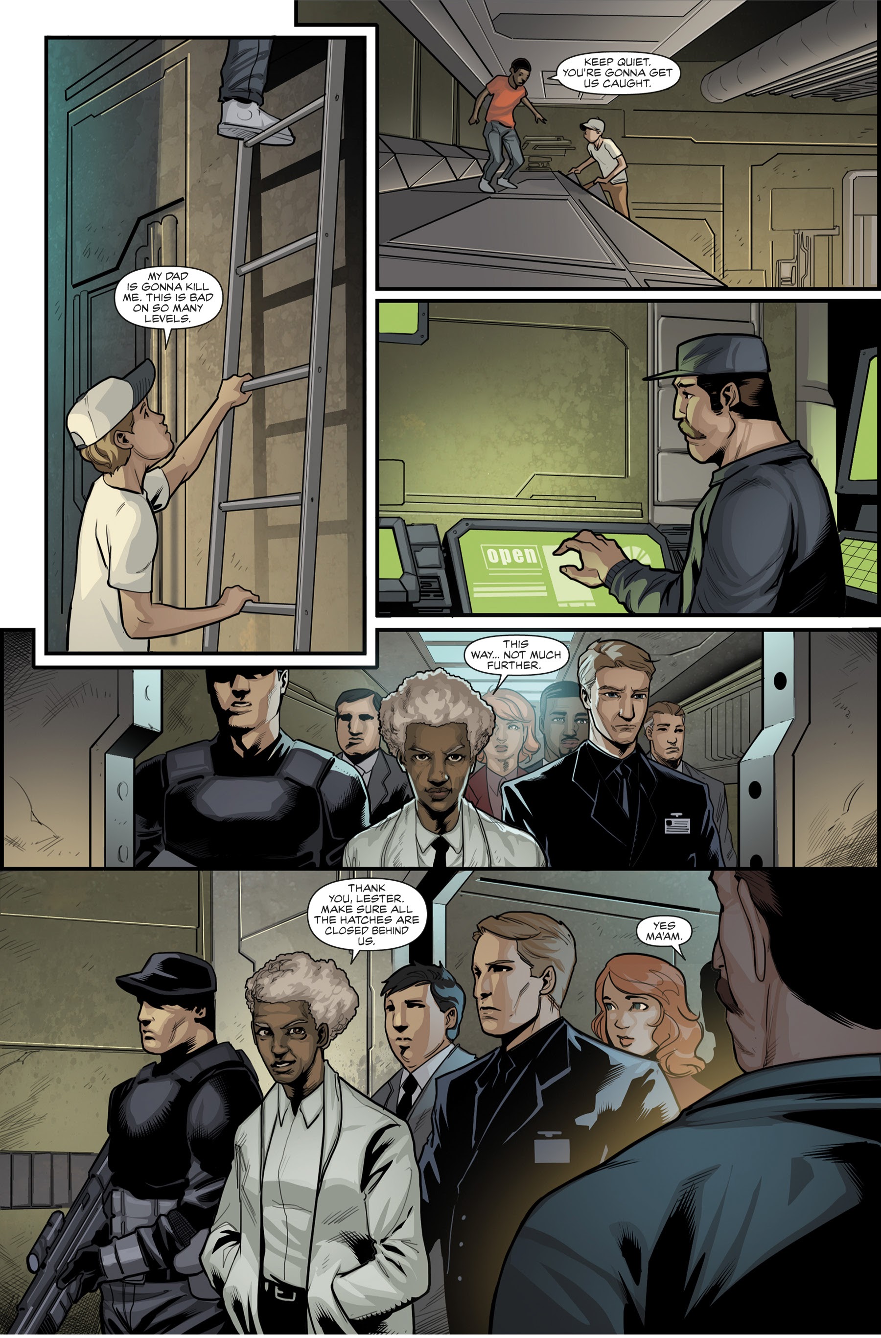 Read online Judas Breed comic -  Issue #3 - 32