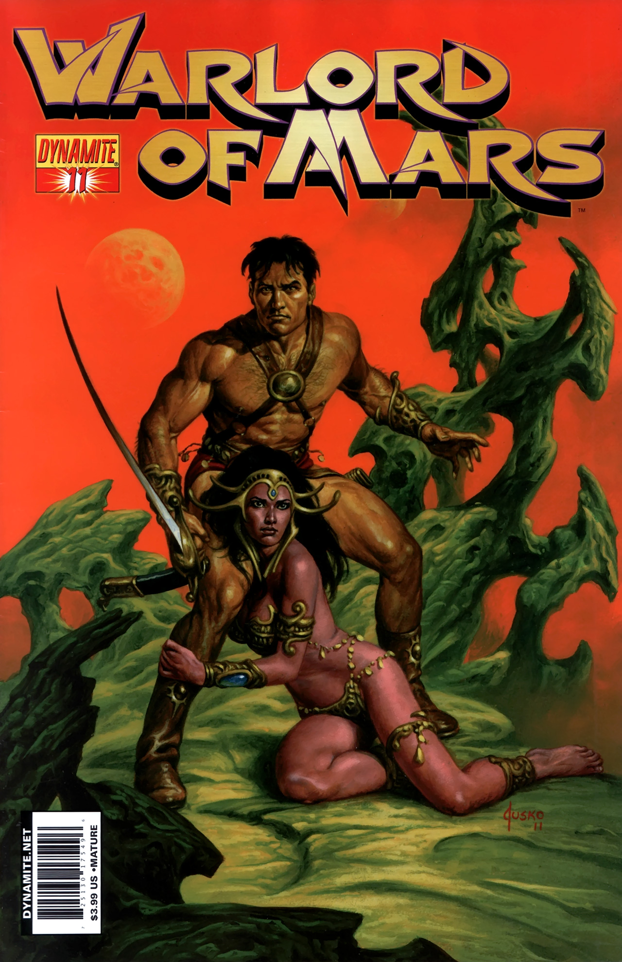Read online Warlord of Mars comic -  Issue #11 - 1