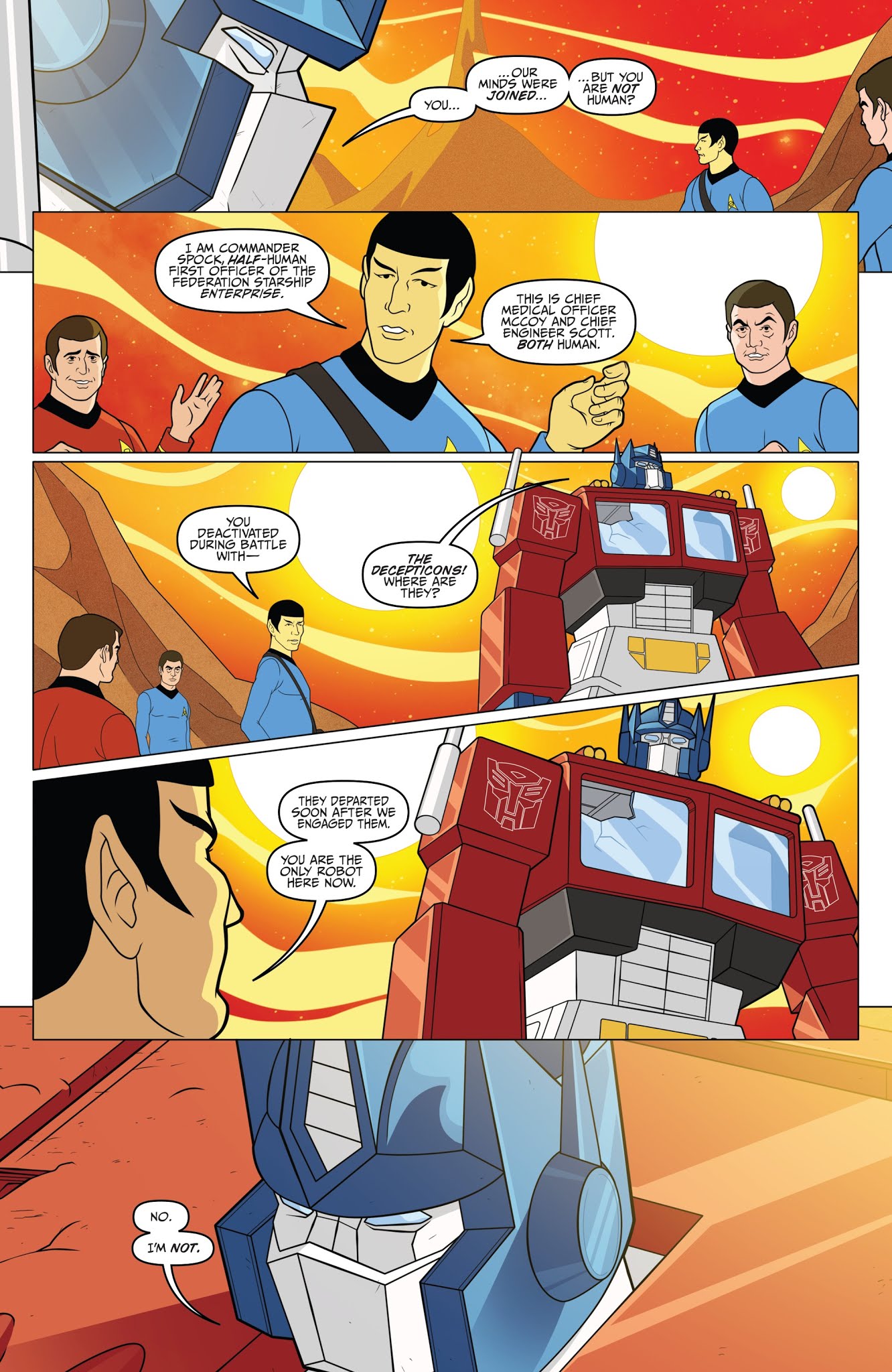 Read online Star Trek vs. Transformers comic -  Issue #2 - 7
