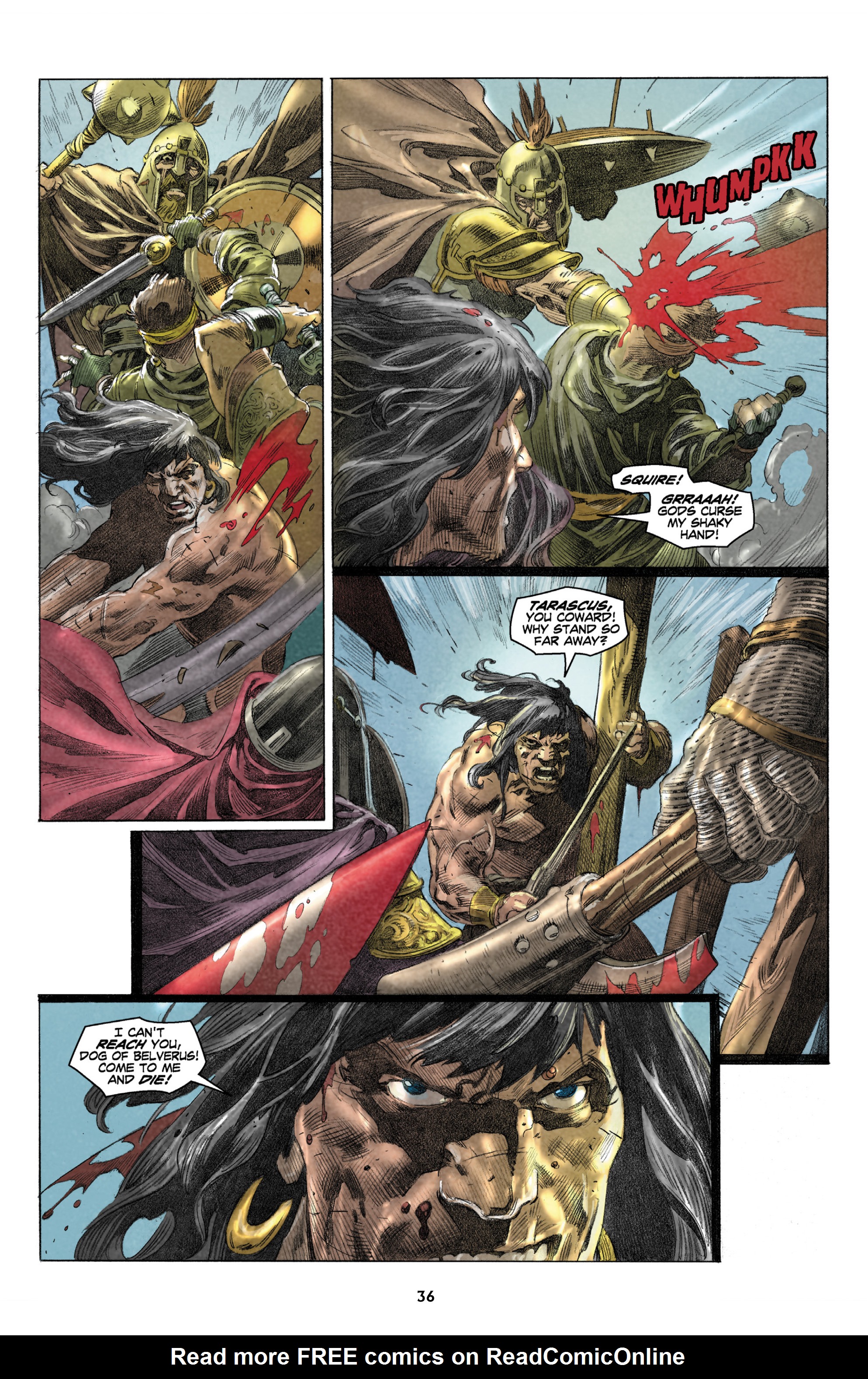 Read online King Conan: The Hour of the Dragon comic -  Issue # _TPB - 37