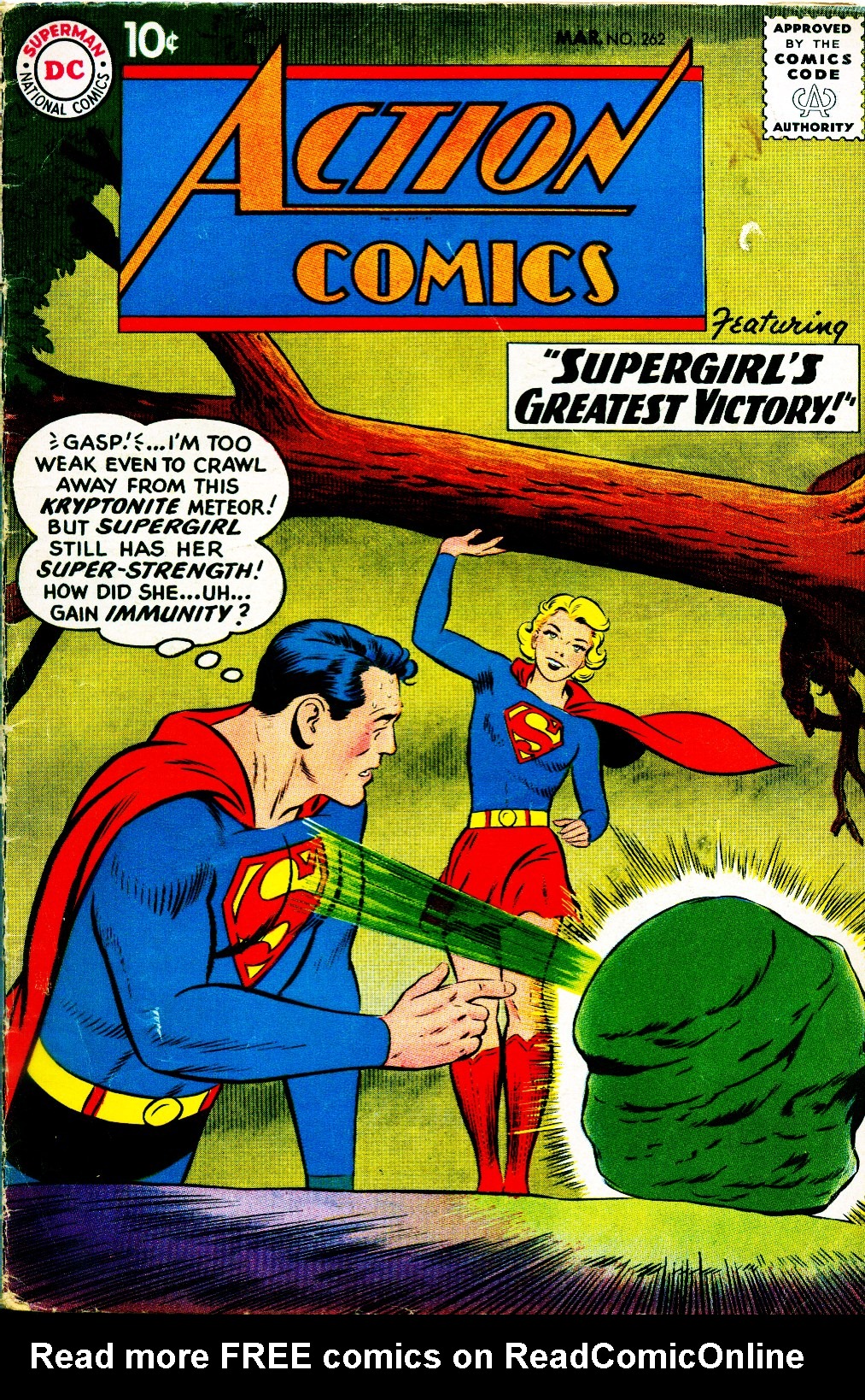 Read online Action Comics (1938) comic -  Issue #262 - 1