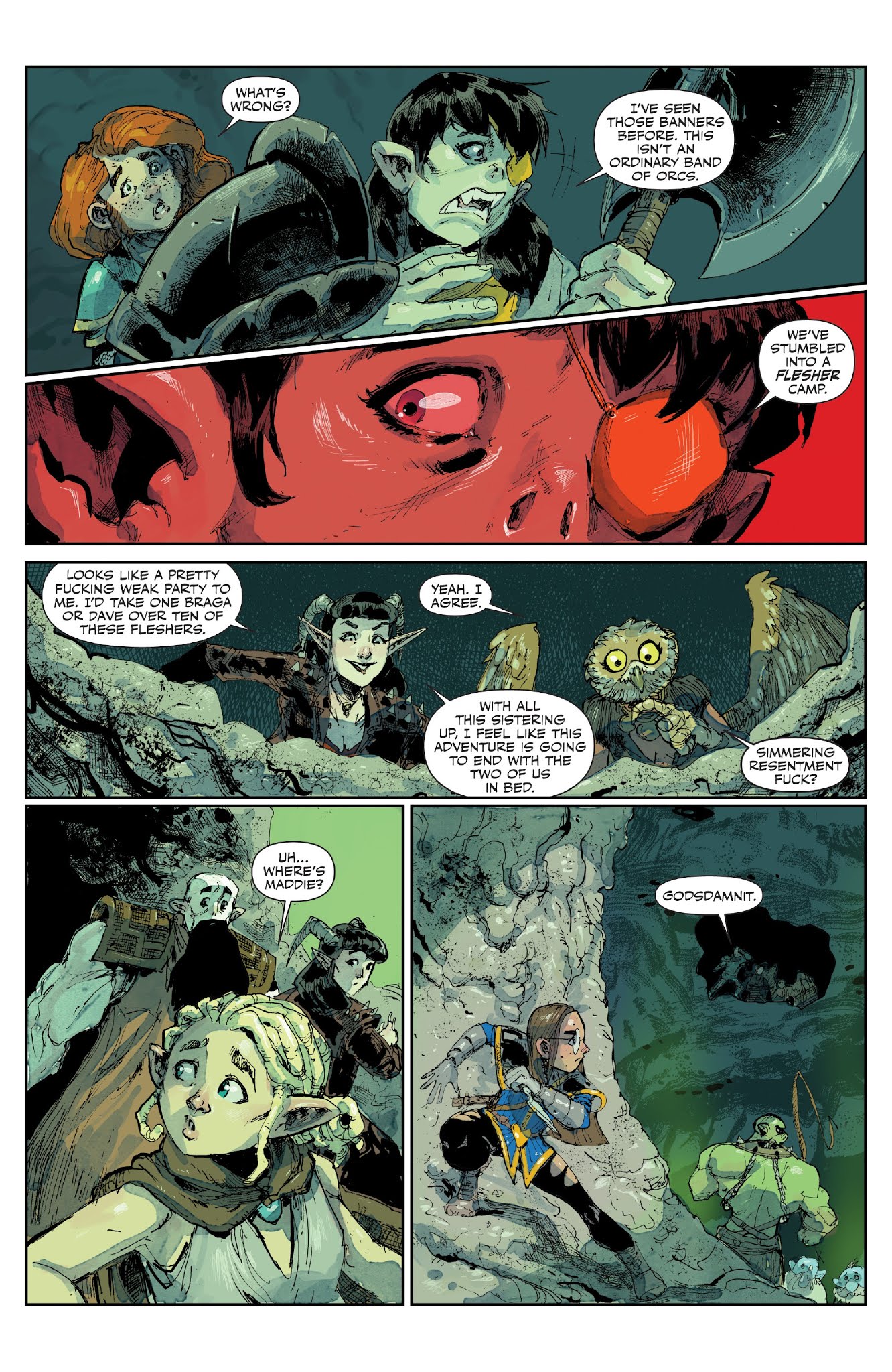 Read online Rat Queens (2017) comic -  Issue #12 - 16