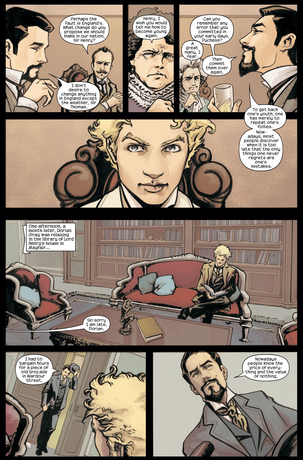 Read online Marvel Illustrated: The Picture of Dorian Gray comic -  Issue #1 - 15
