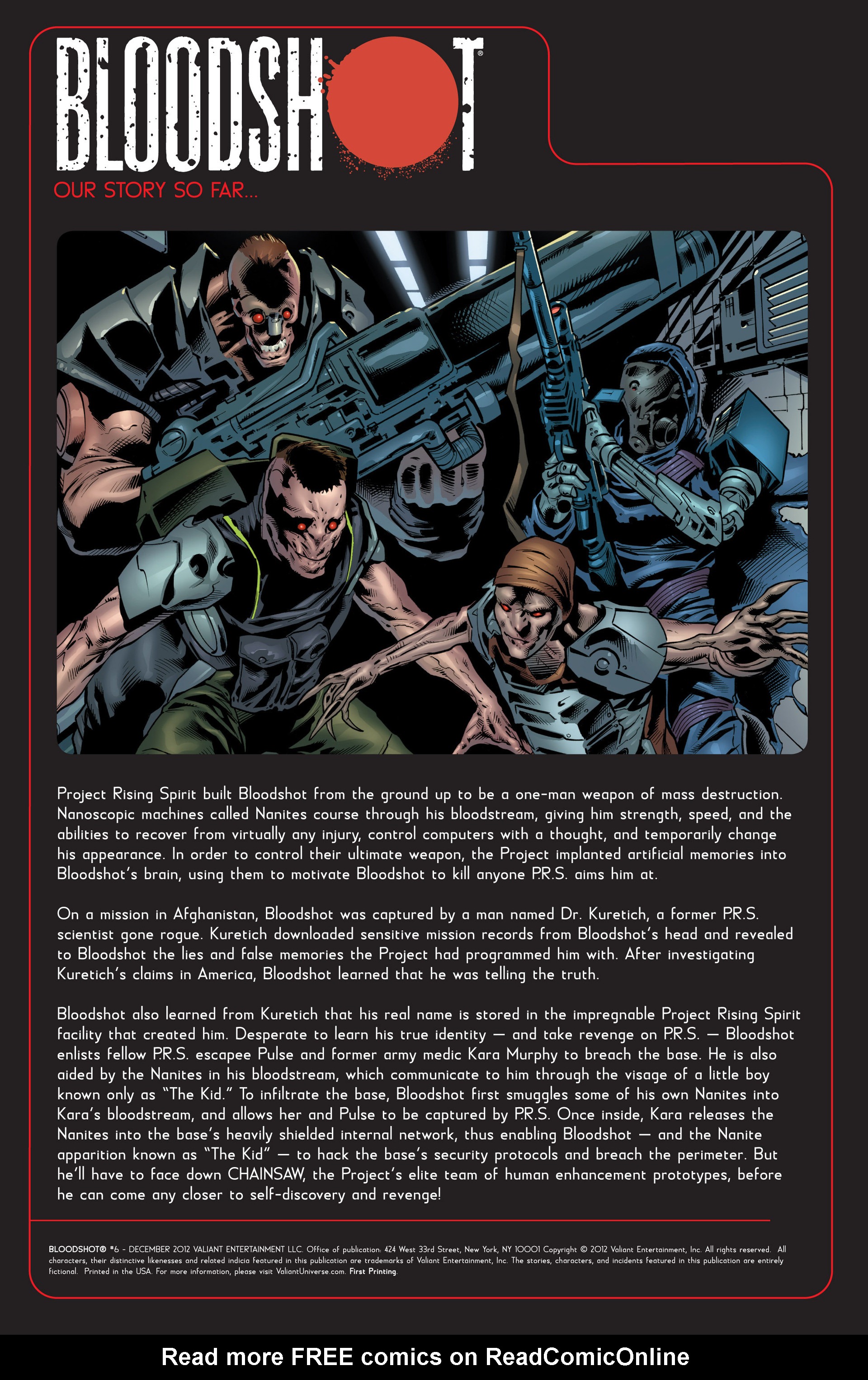 Read online Bloodshot (2012) comic -  Issue #6 - 2