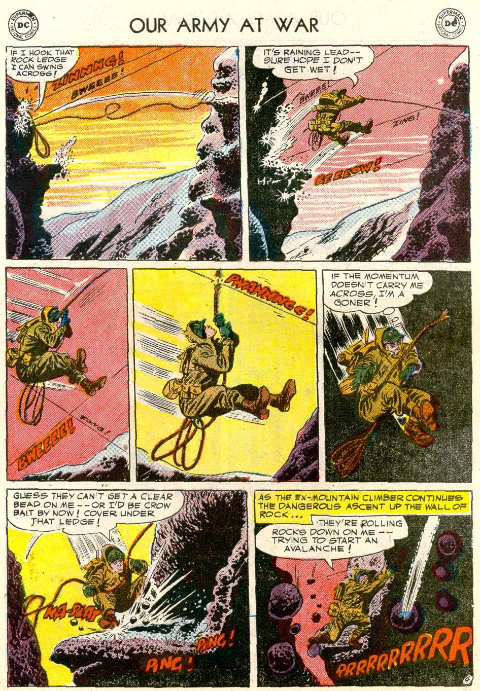 Read online Our Army at War (1952) comic -  Issue #7 - 31