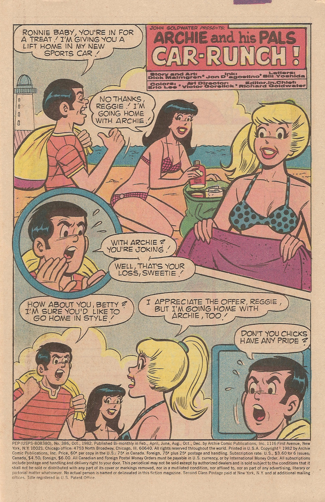 Read online Pep Comics comic -  Issue #386 - 3