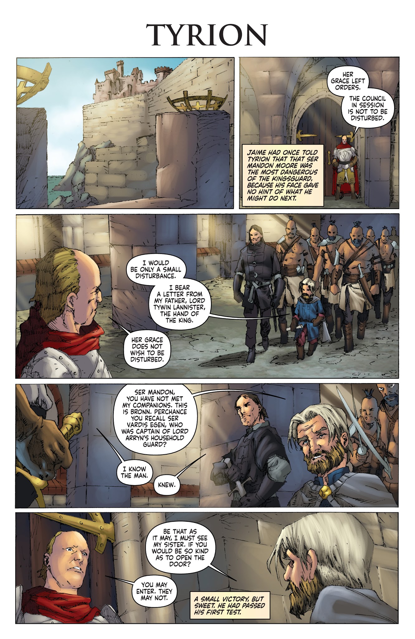 Read online A Clash of Kings comic -  Issue #3 - 13