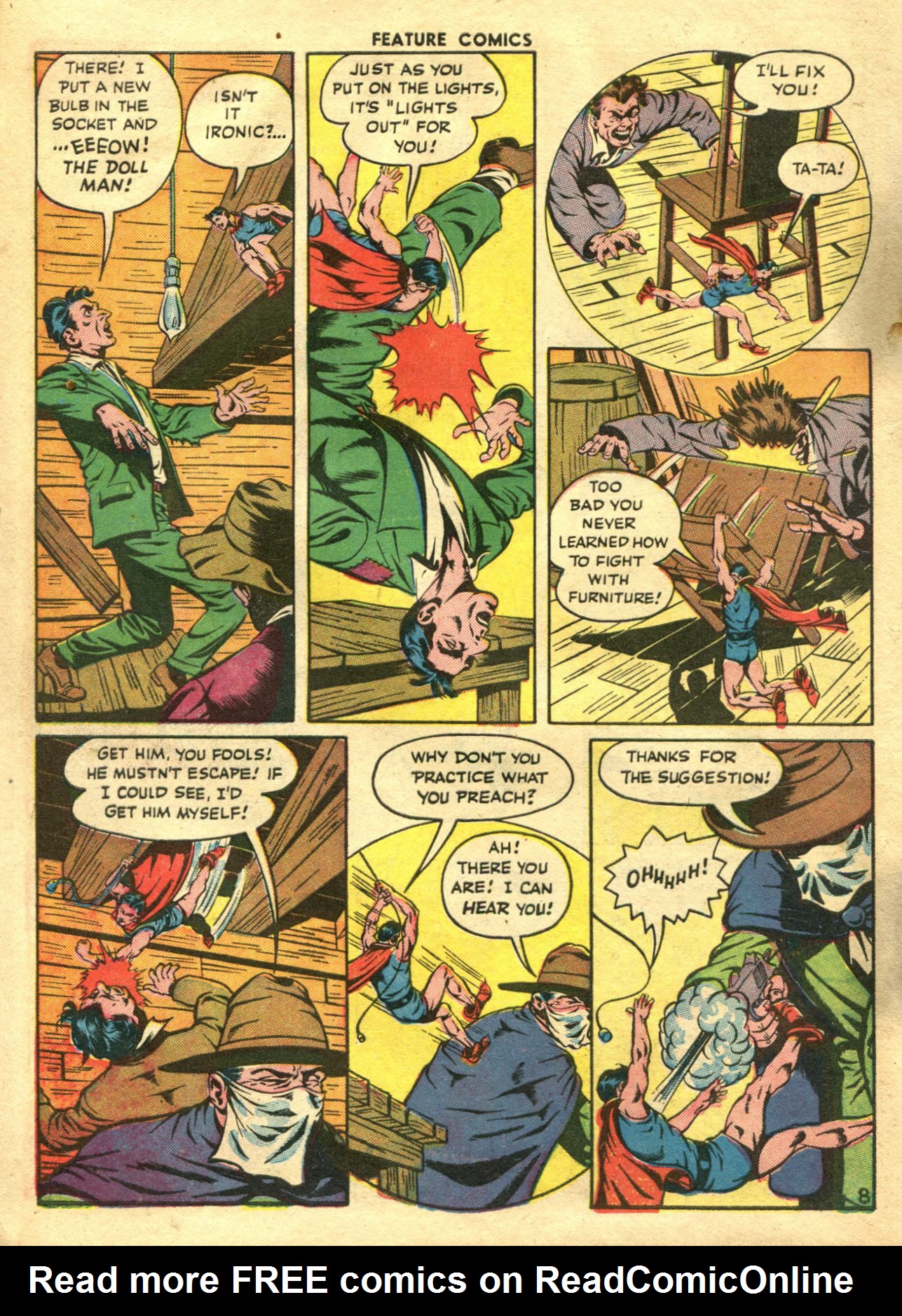 Read online Feature Comics comic -  Issue #96 - 10