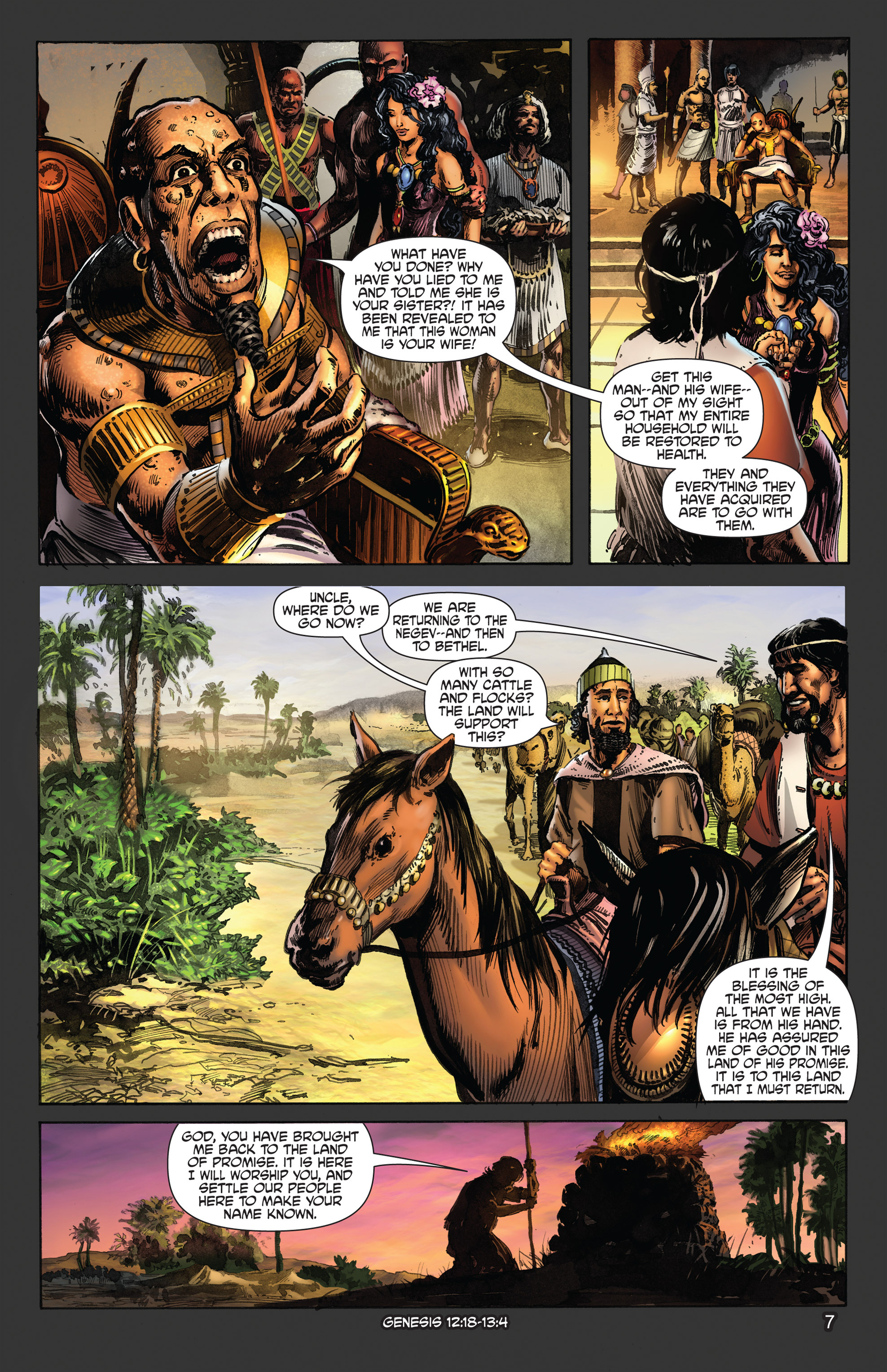 Read online The Kingstone Bible comic -  Issue #2 - 12