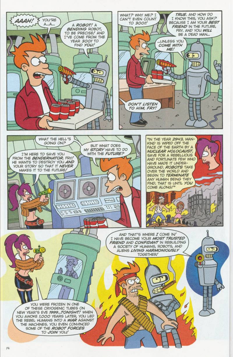 Read online Futurama Comics comic -  Issue #7 - 15