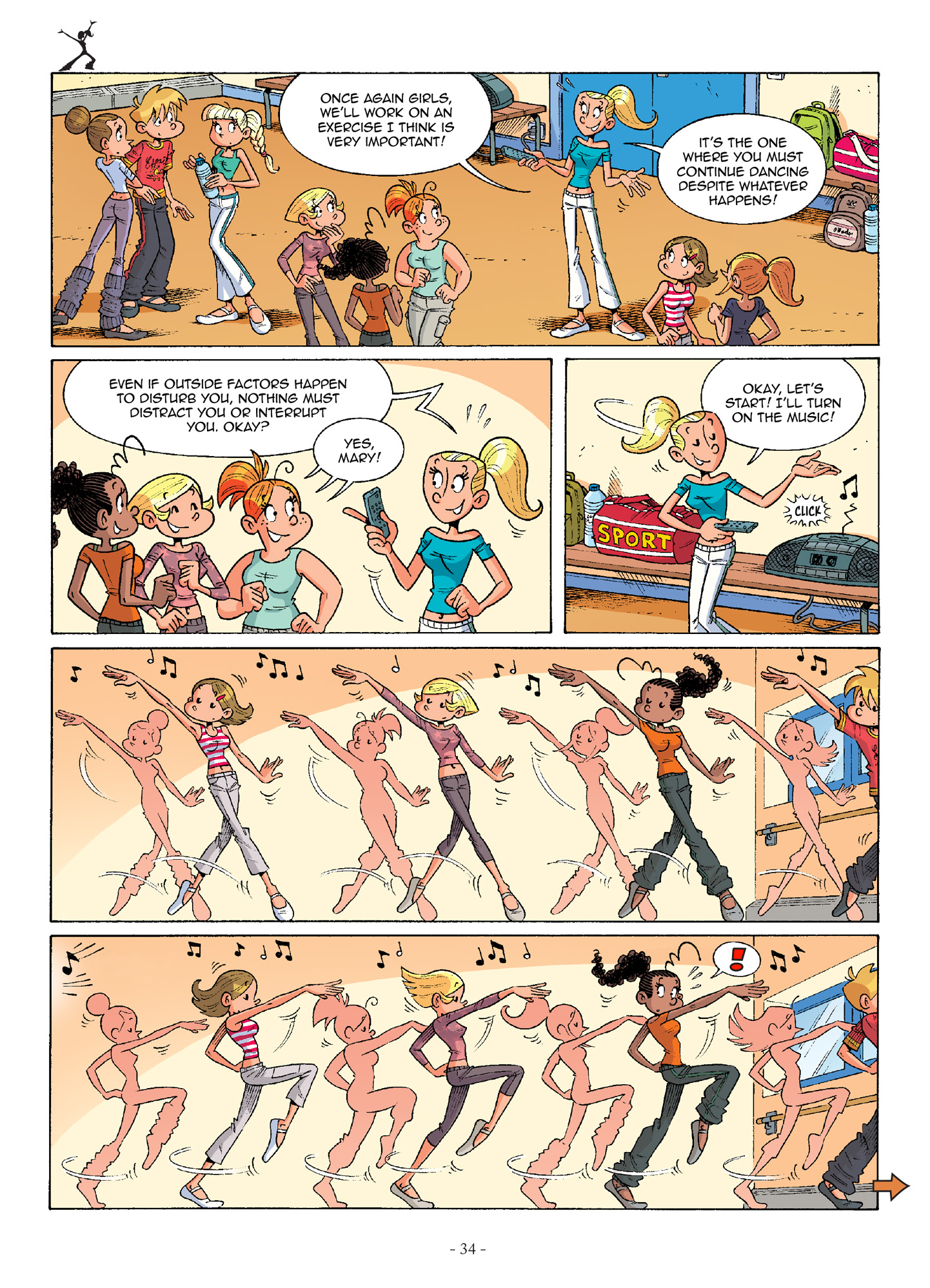 Read online Dance Class comic -  Issue #8 - 36