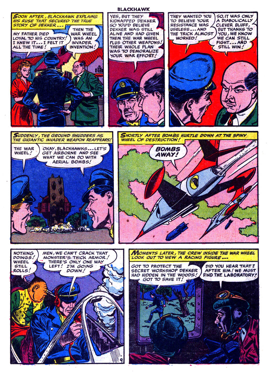 Read online Blackhawk (1957) comic -  Issue #56 - 11